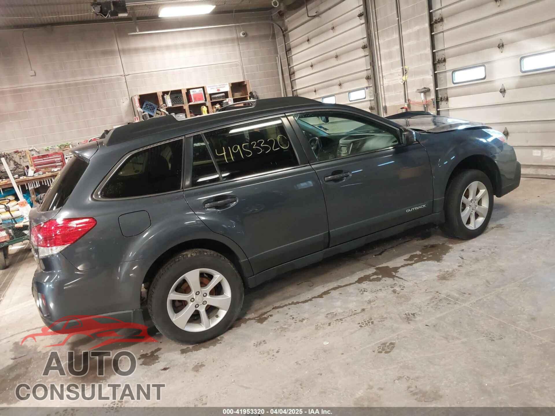SUBARU OUTBACK 2014 - 4S4BRBDC4E3272518