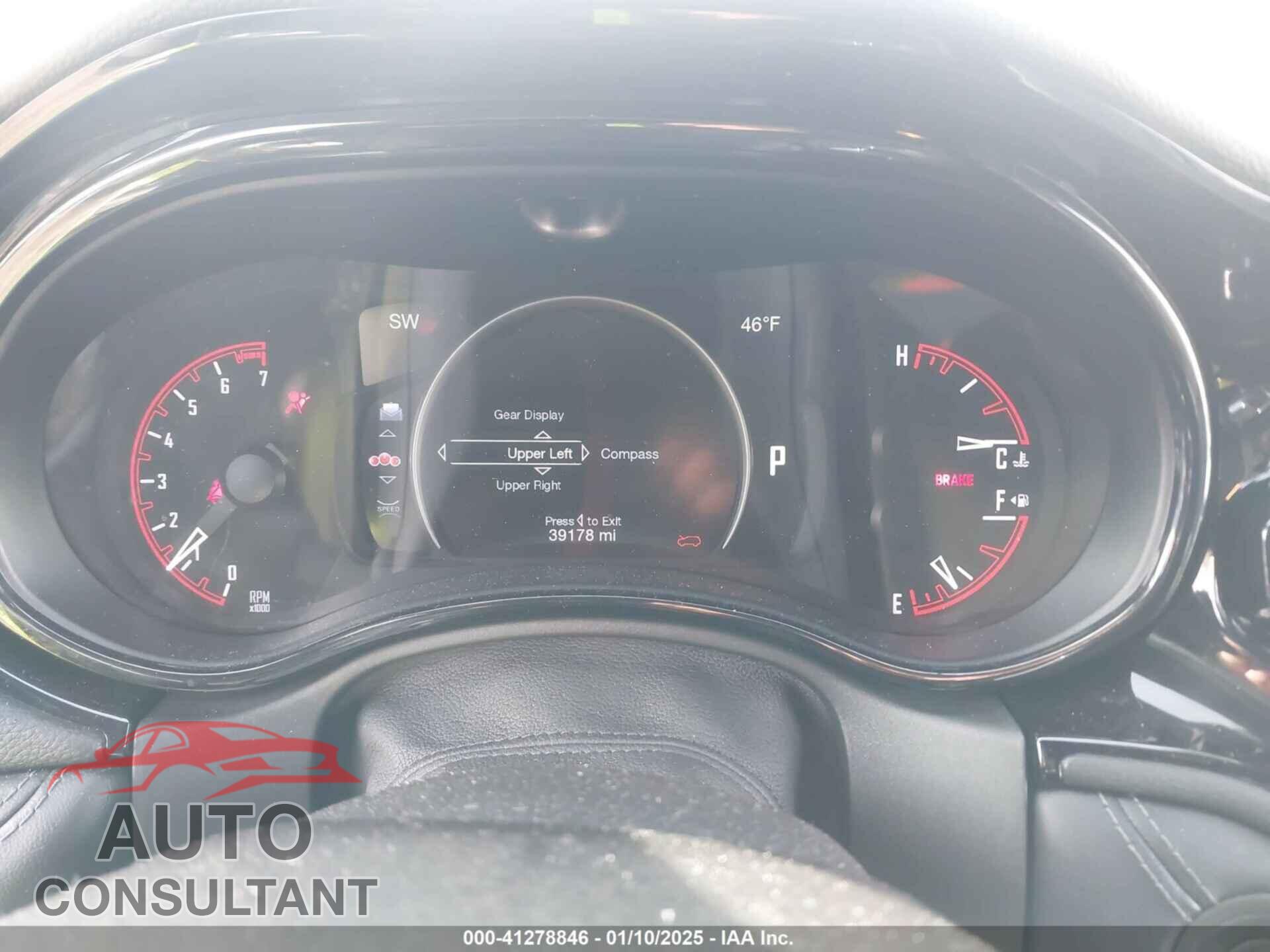 DODGE DURANGO 2021 - 1C4RDJDG7MC522752
