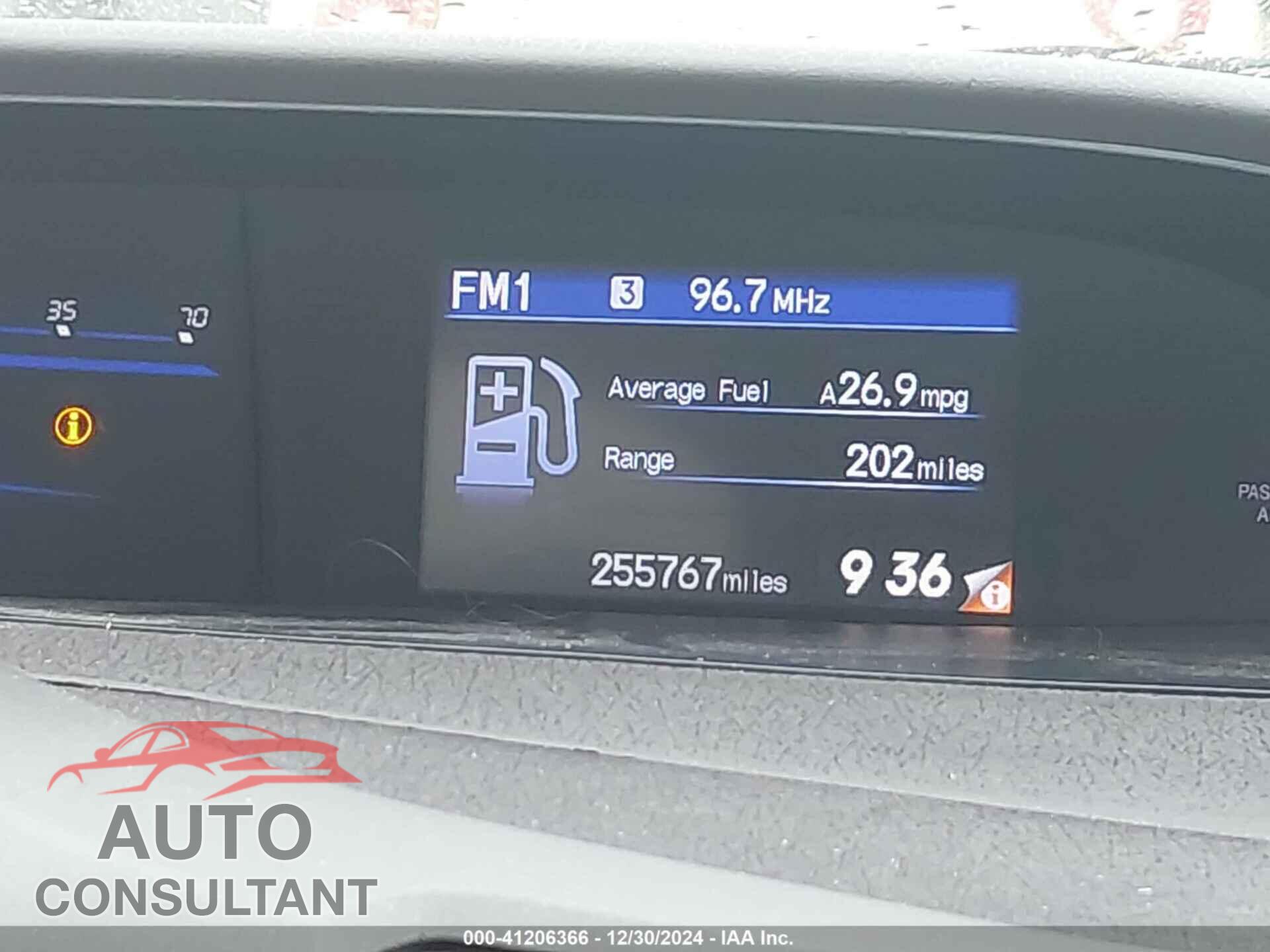 HONDA CIVIC SDN 2012 - 19XFB2F59CE007737