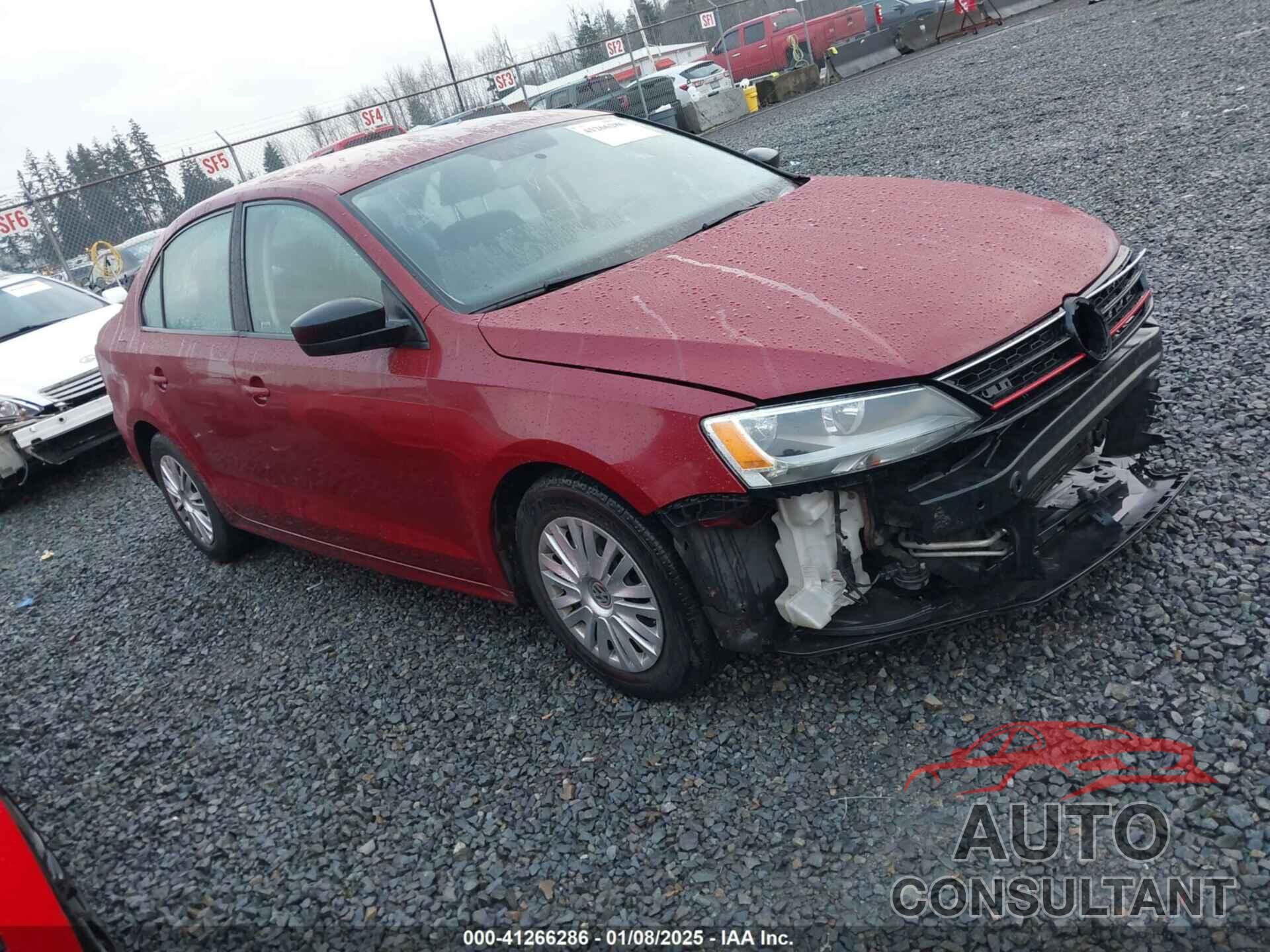 VOLKSWAGEN JETTA 2016 - 3VW267AJ8GM219414