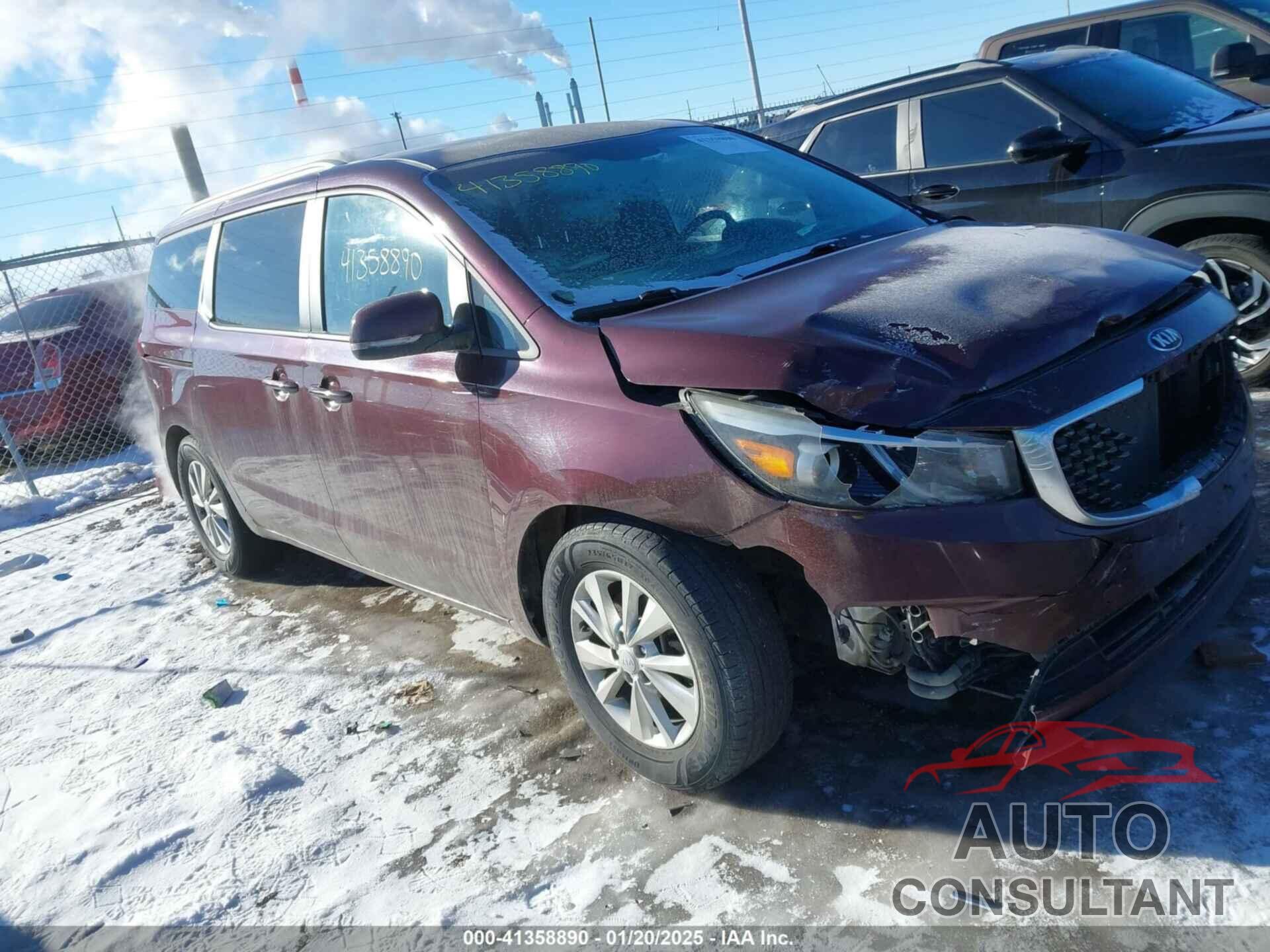 KIA SEDONA 2016 - KNDMB5C19G6092181