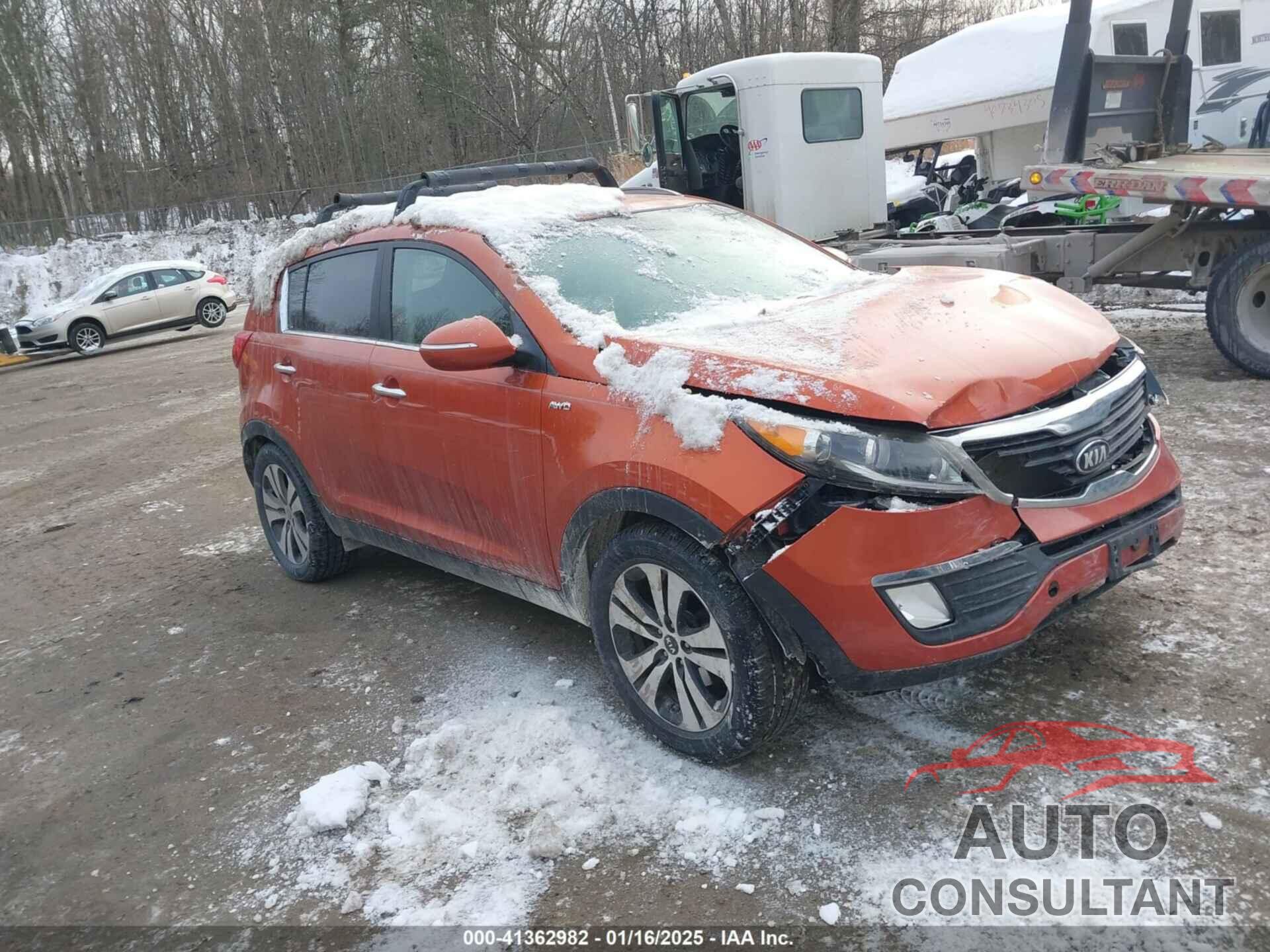 KIA SPORTAGE 2013 - KNDPCCA22D7392791