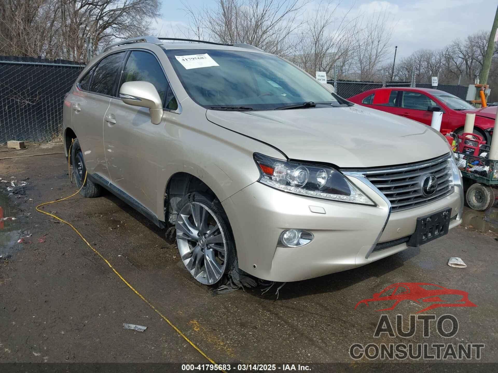 LEXUS RX 350 2014 - JTJBK1BA5E2463047