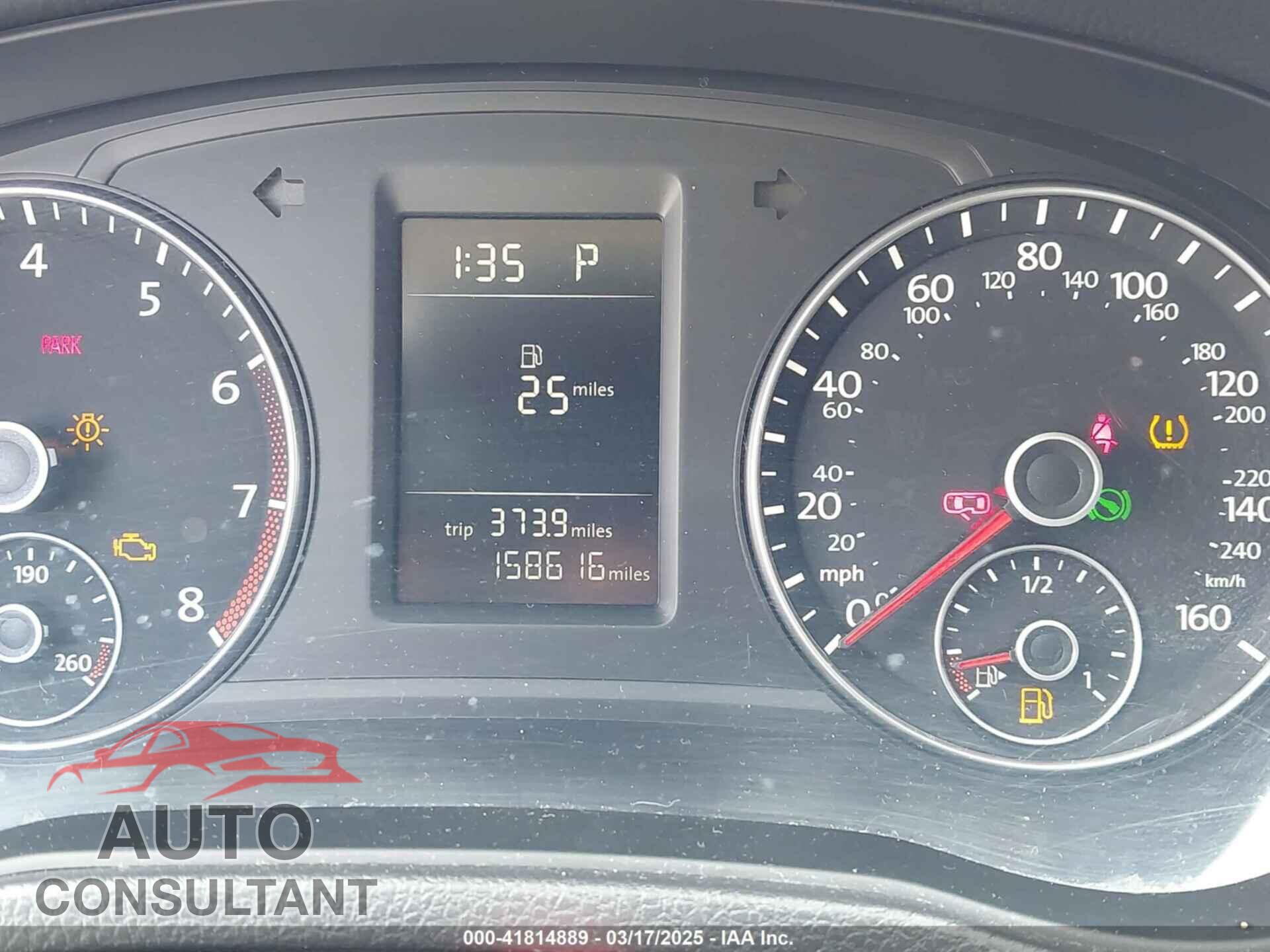 VOLKSWAGEN PASSAT 2013 - 1VWAP7A34DC083824