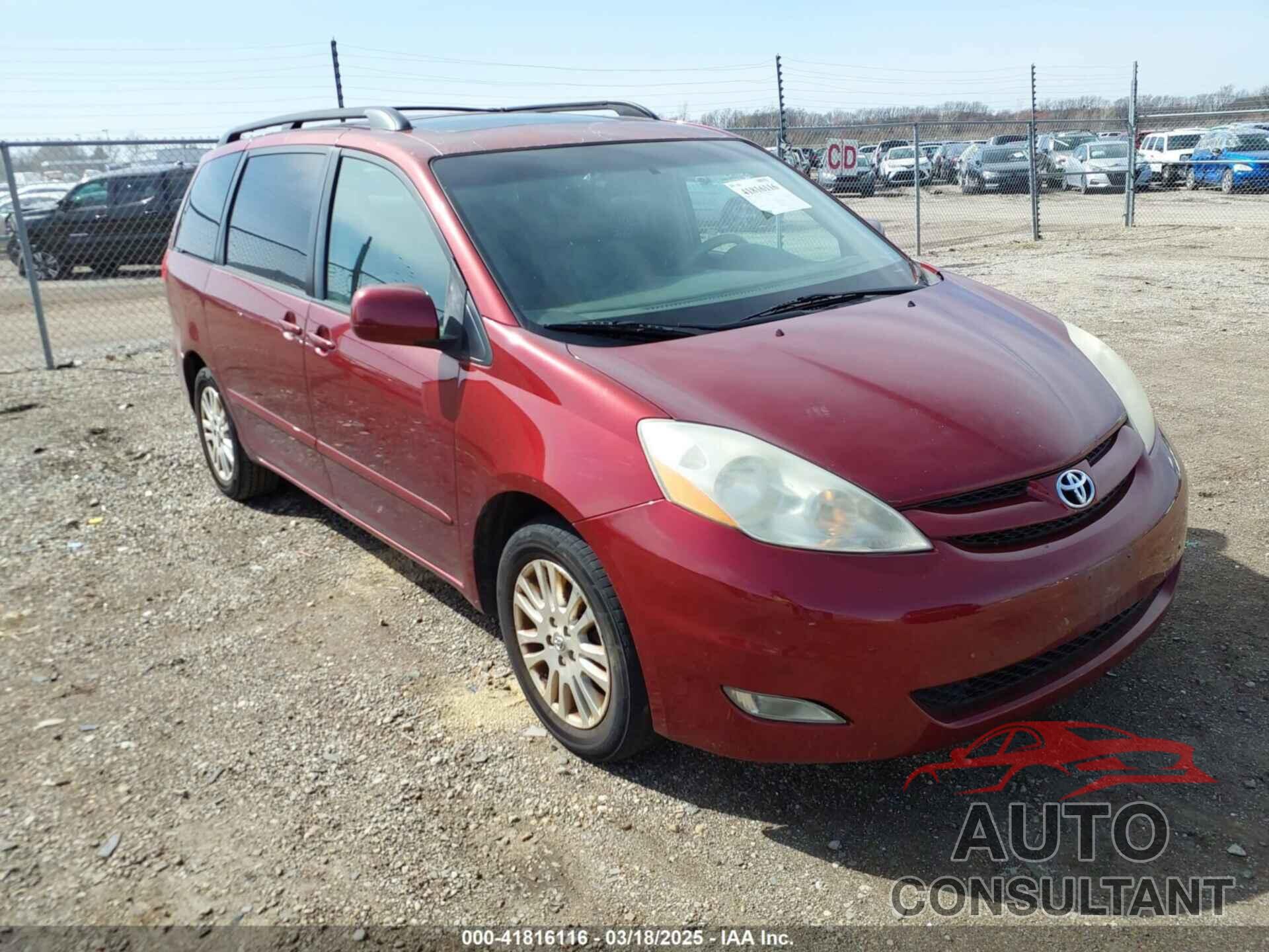 TOYOTA SIENNA 2010 - 5TDYK4CC3AS290128
