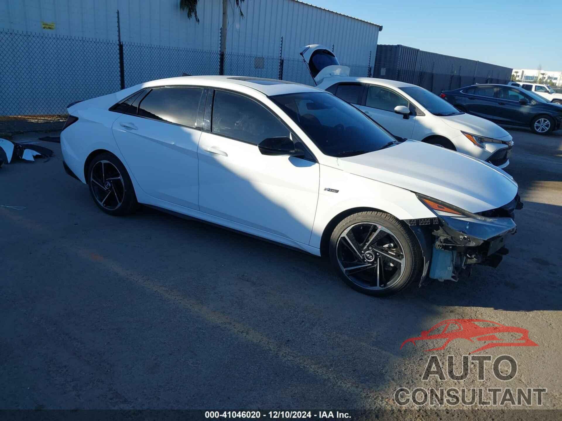HYUNDAI ELANTRA 2022 - KMHLR4AF1NU240795