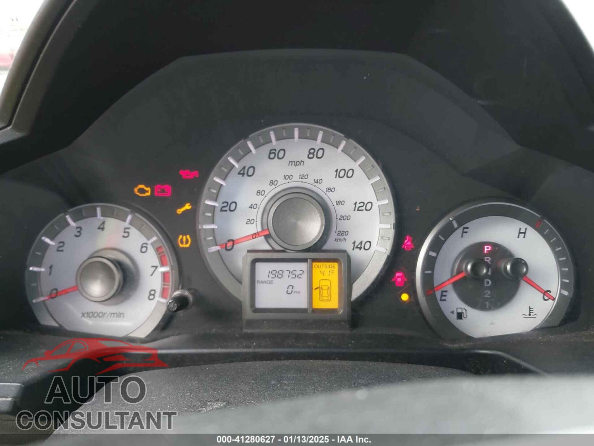 HONDA PILOT 2012 - 5FNYF4H69CB046658