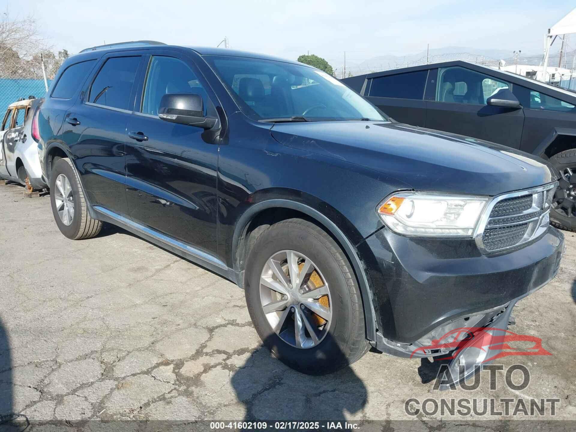 DODGE DURANGO 2016 - 1C4RDHDG3GC315031
