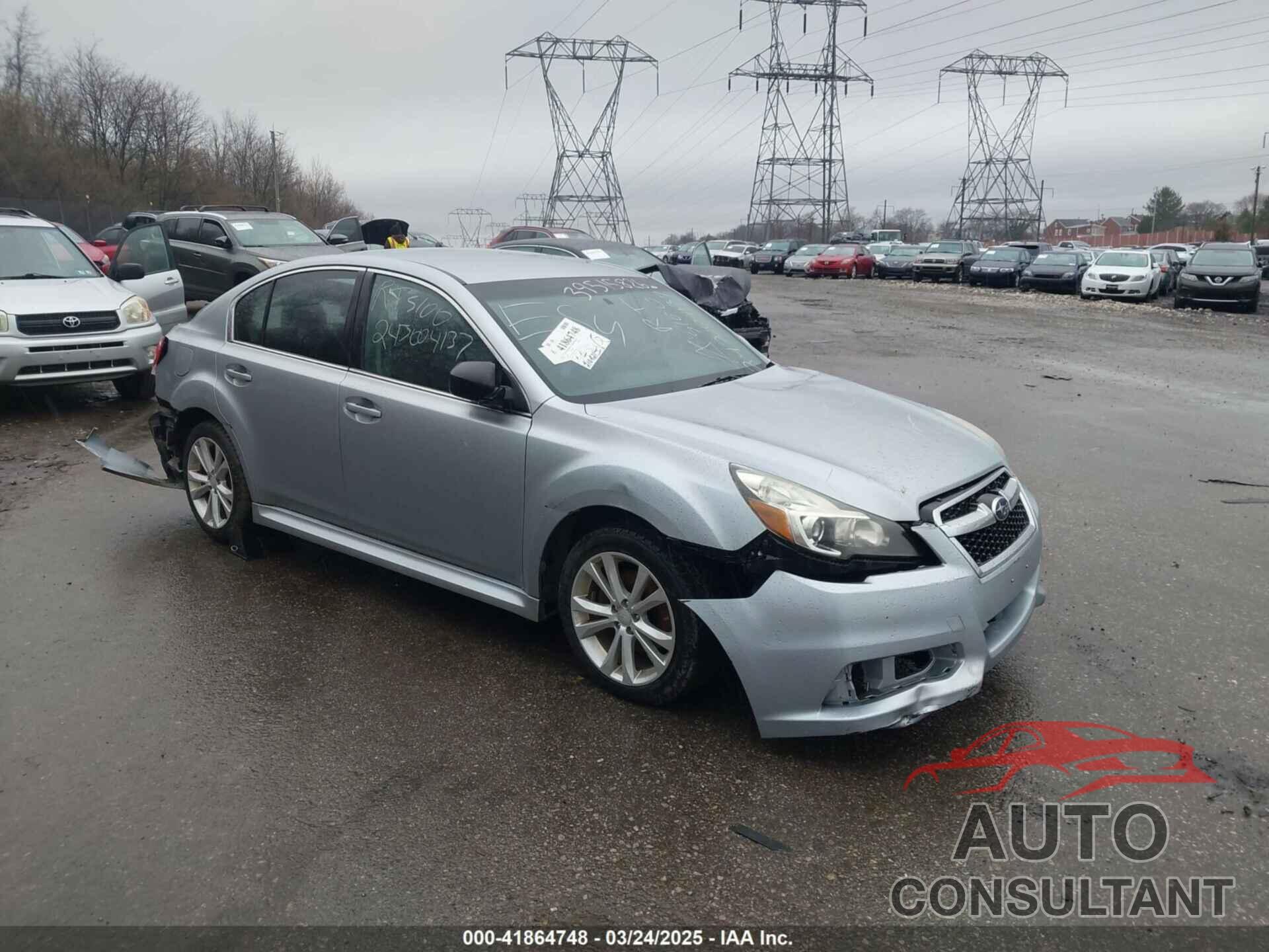 SUBARU LEGACY 2013 - 4S3BMBB6XD3015233