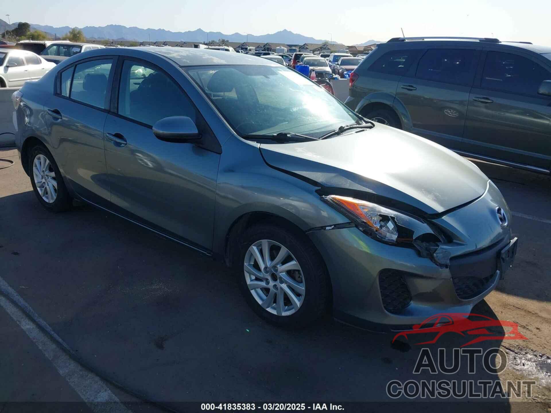 MAZDA MAZDA3 2012 - JM1BL1V81C1658672