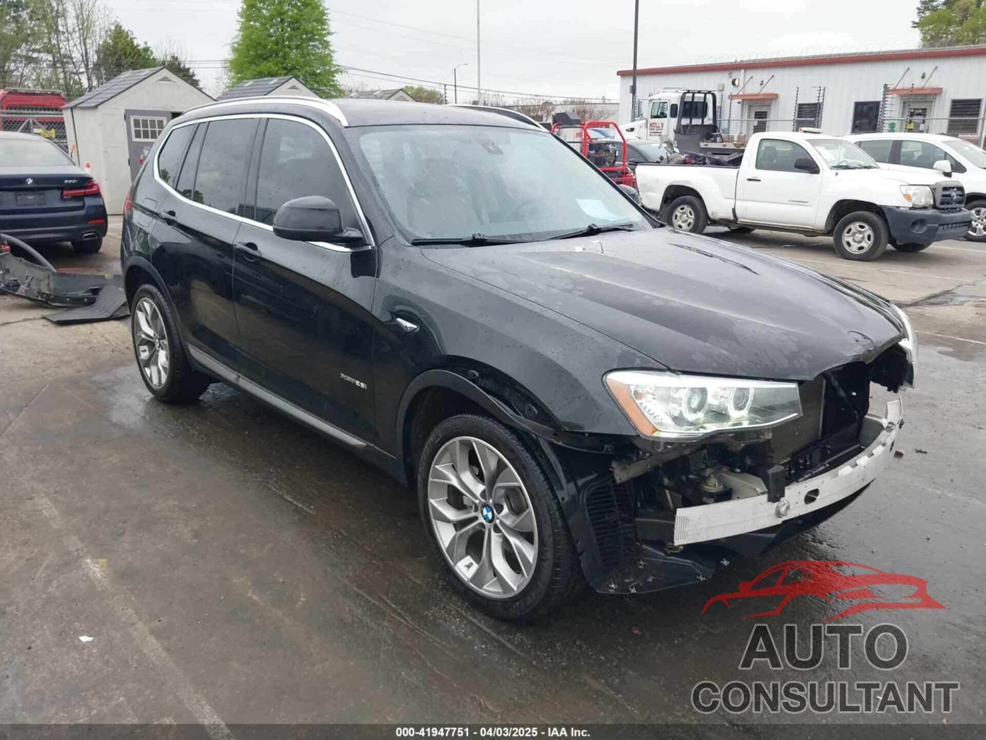 BMW X3 2016 - 5UXWX9C57G0D82945