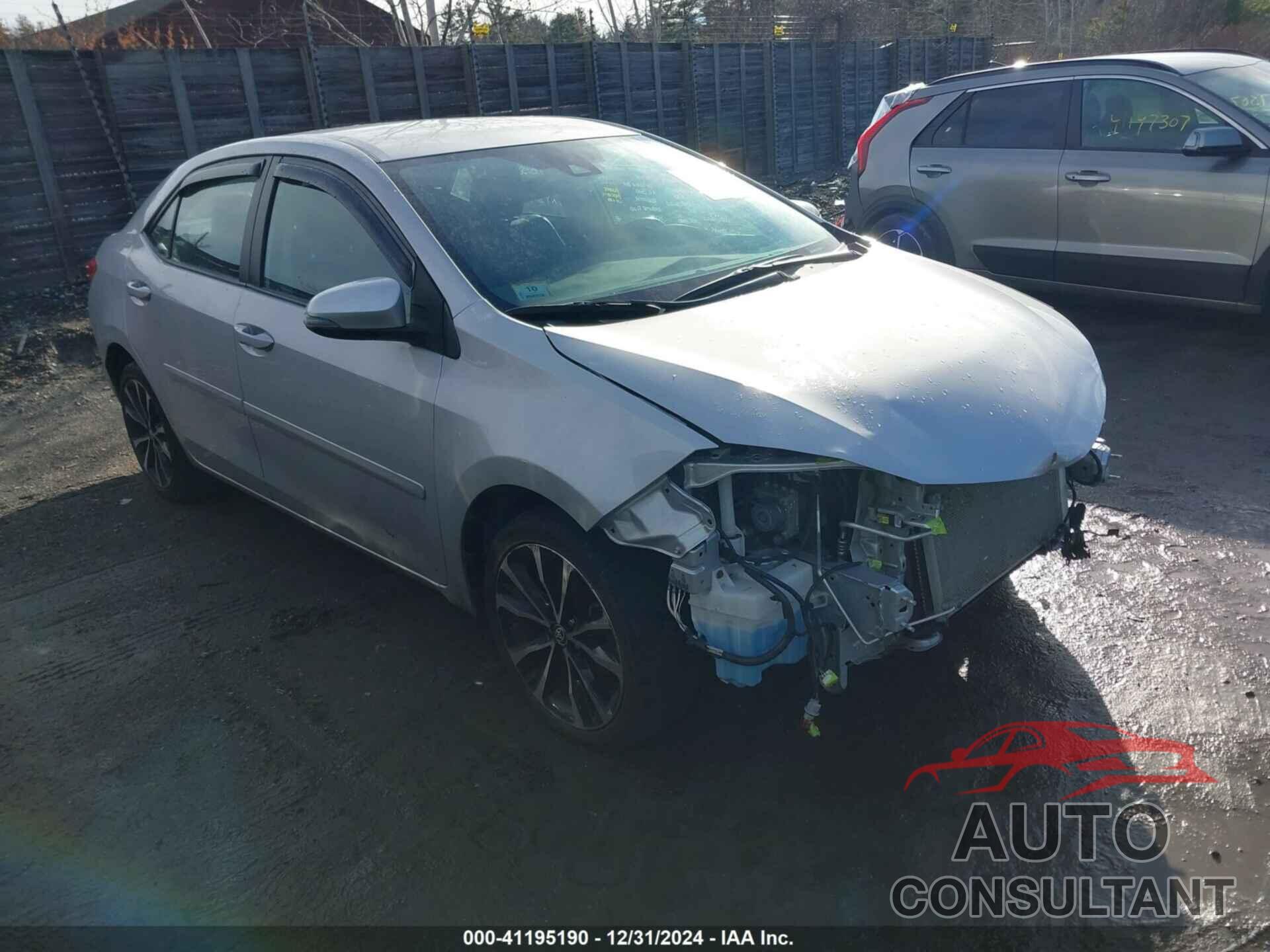 TOYOTA COROLLA 2019 - 2T1BURHE6KC223265