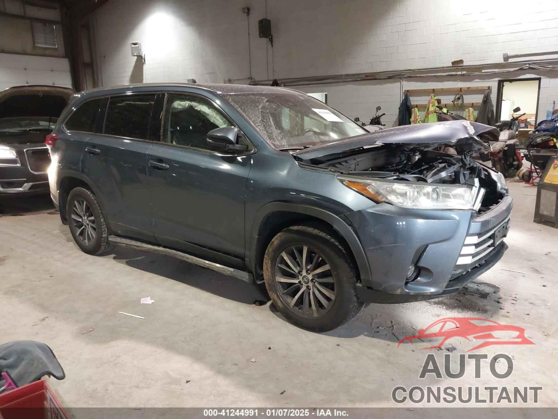 TOYOTA HIGHLANDER 2017 - 5TDJZRFH4HS459780