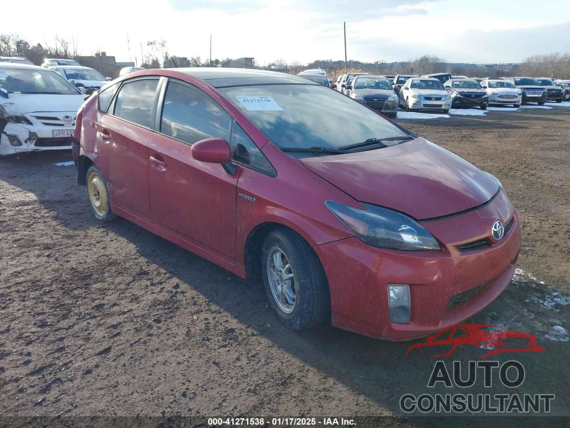 TOYOTA PRIUS 2010 - JTDKN3DU8A0044208