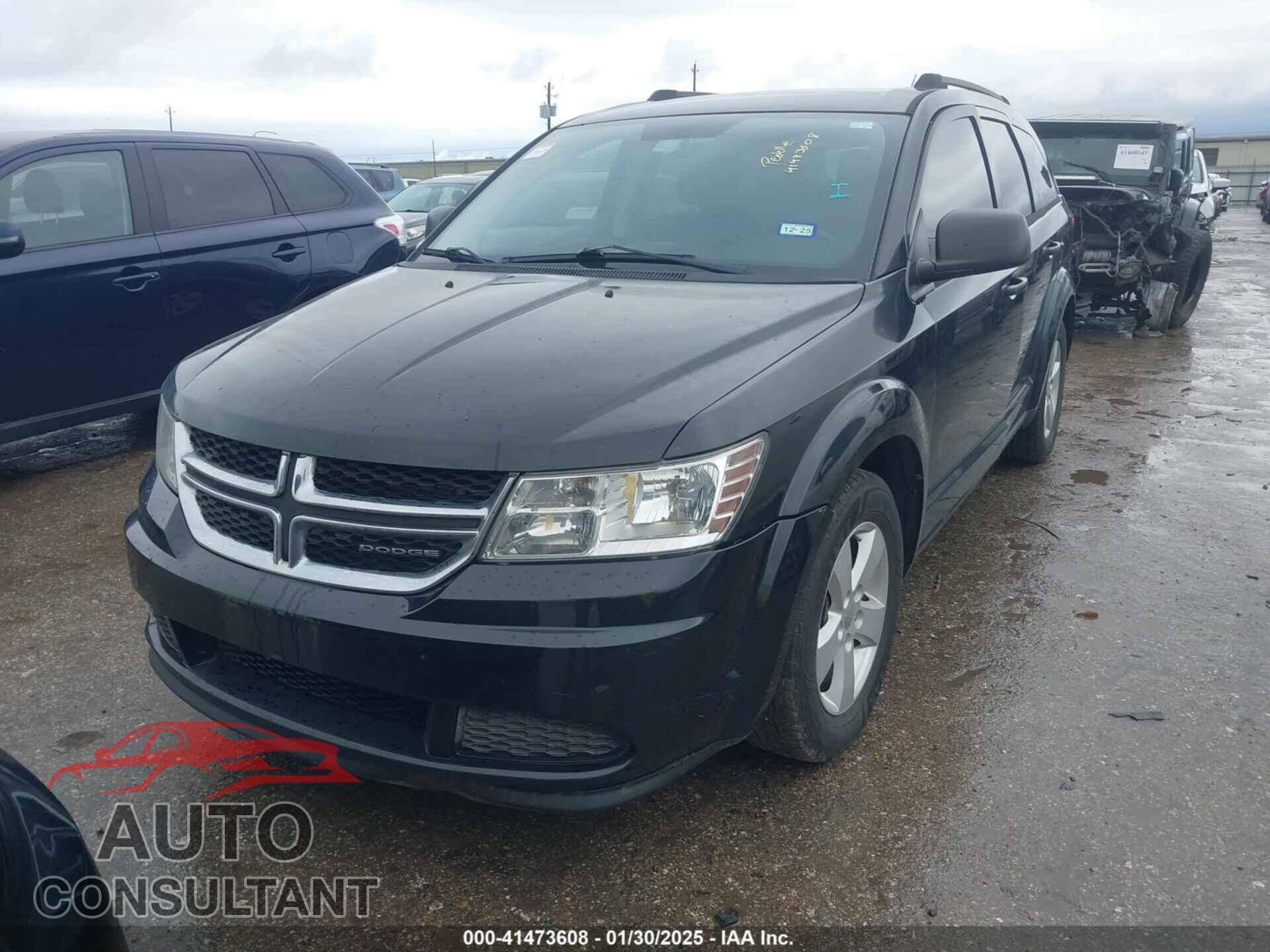 DODGE JOURNEY 2012 - 3C4PDCAB1CT169939