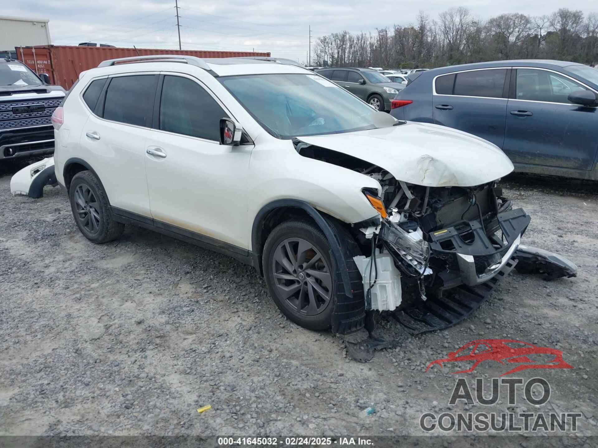 NISSAN ROGUE 2016 - 5N1AT2MT7GC873311