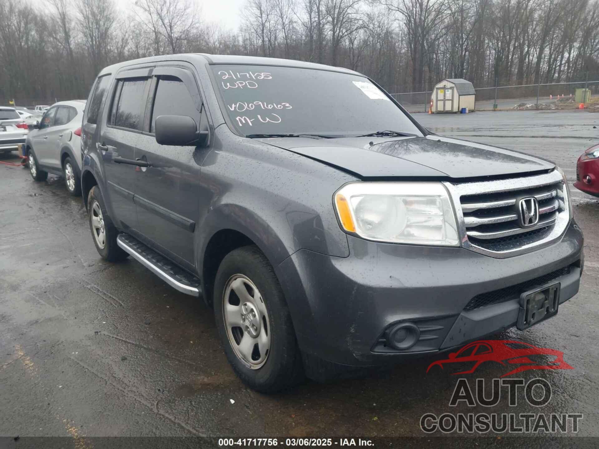 HONDA PILOT 2013 - 5FNYF4H29DB069663