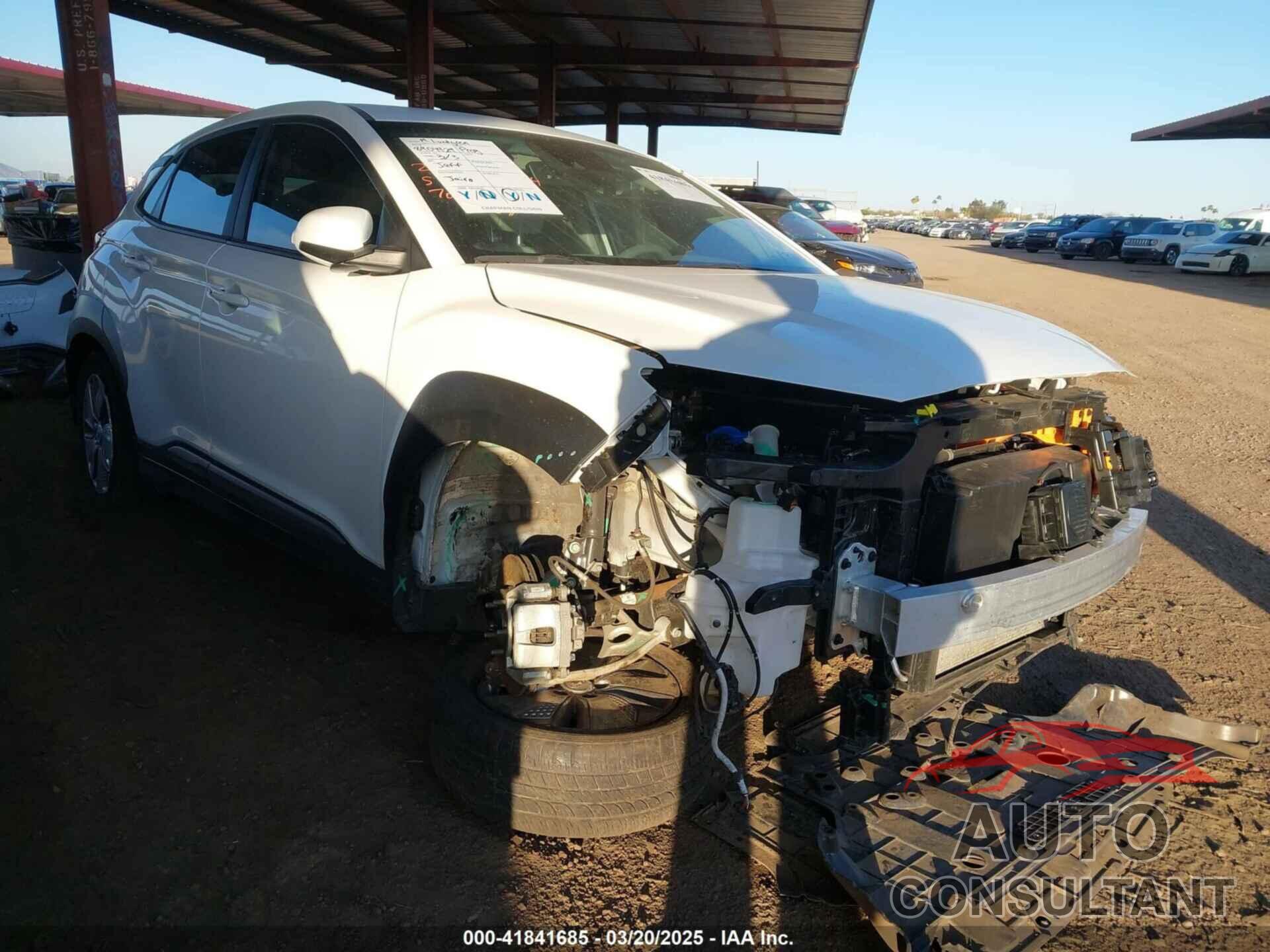 HYUNDAI KONA ELECTRIC 2021 - KM8K33AG9MU133184
