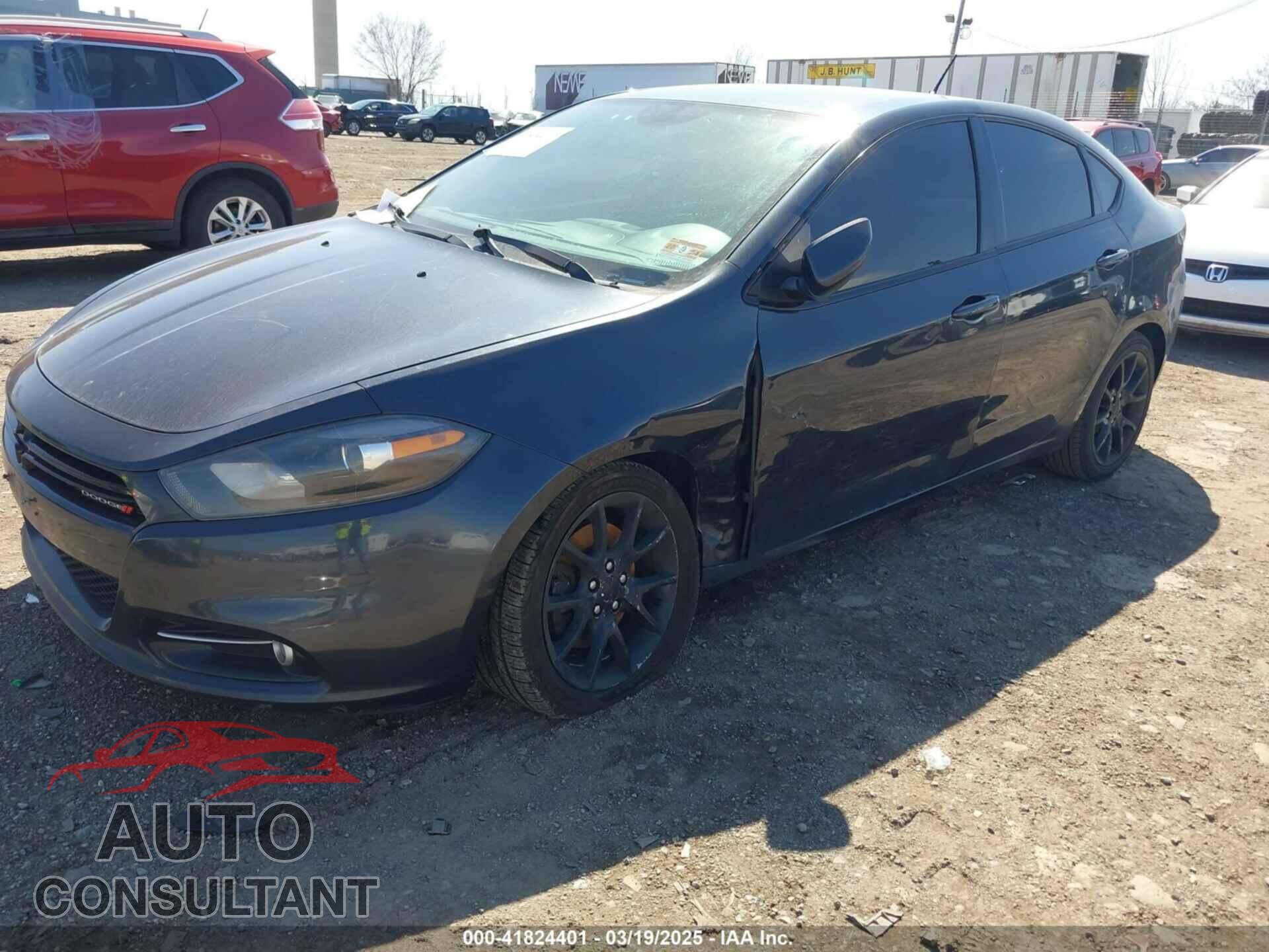 DODGE DART 2013 - 1C3CDFBA6DD330514