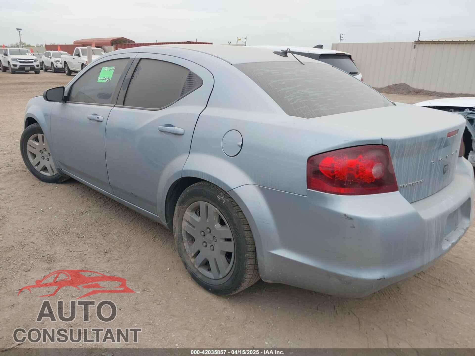 DODGE AVENGER 2013 - 1C3CDZAB4DN575933
