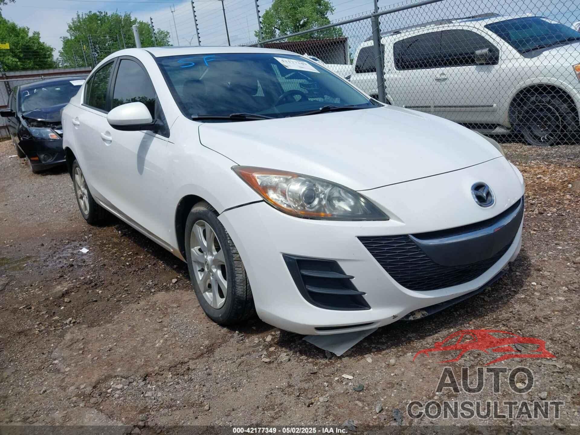 MAZDA MAZDA3 2010 - JM1BL1SF0A1174976