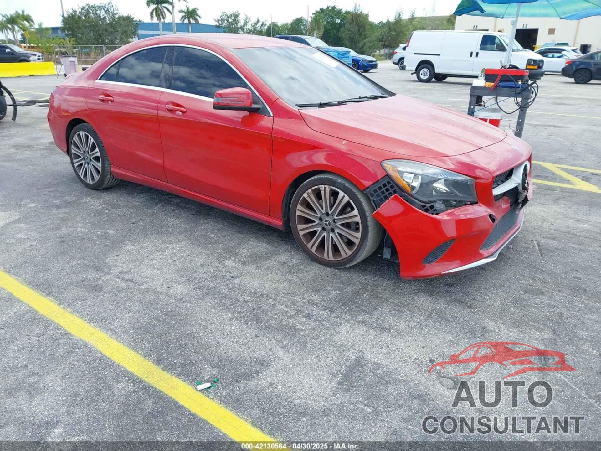 MERCEDES-BENZ CLA 250 2018 - WDDSJ4EB9JN600257