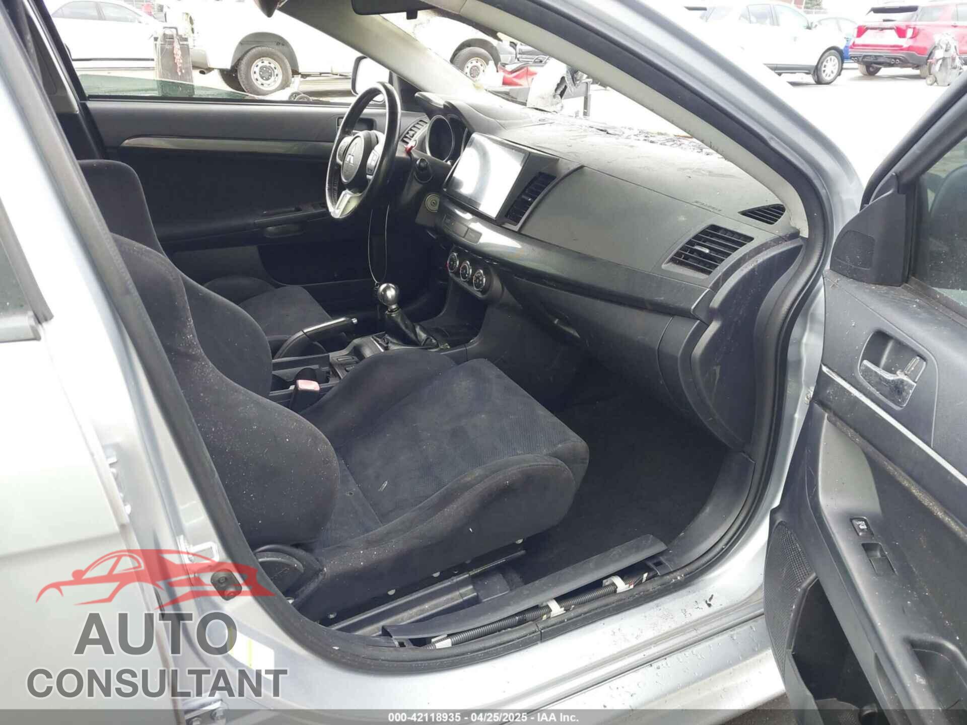 MITSUBISHI LANCER EVOLUTION 2011 - JA32W8FV6BU046340