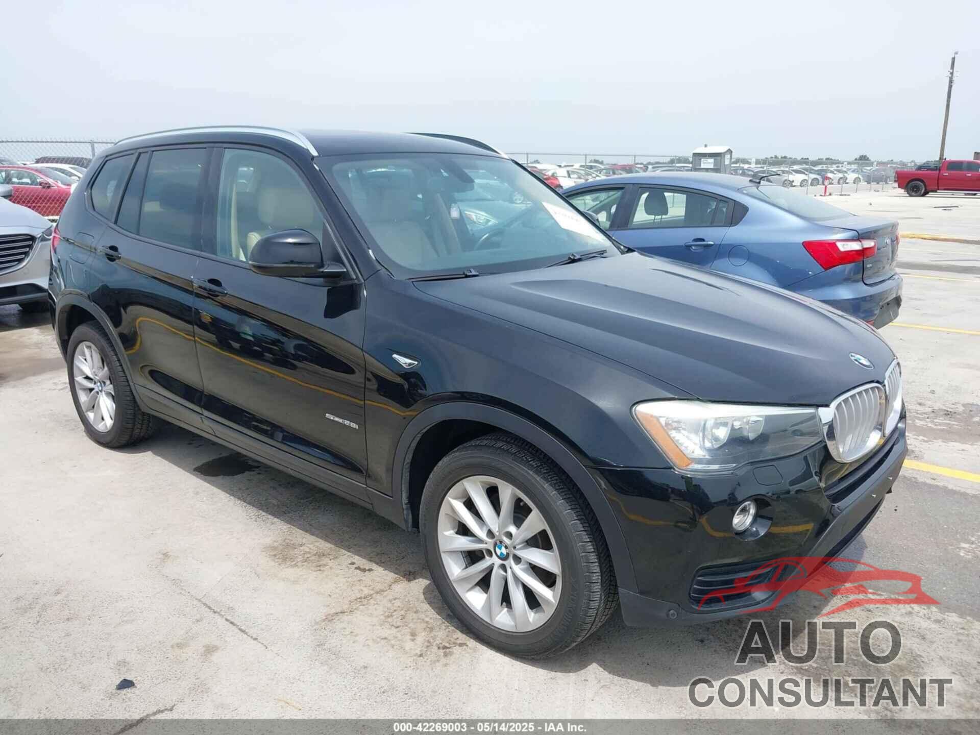 BMW X3 2016 - 5UXWZ7C50G0R31722