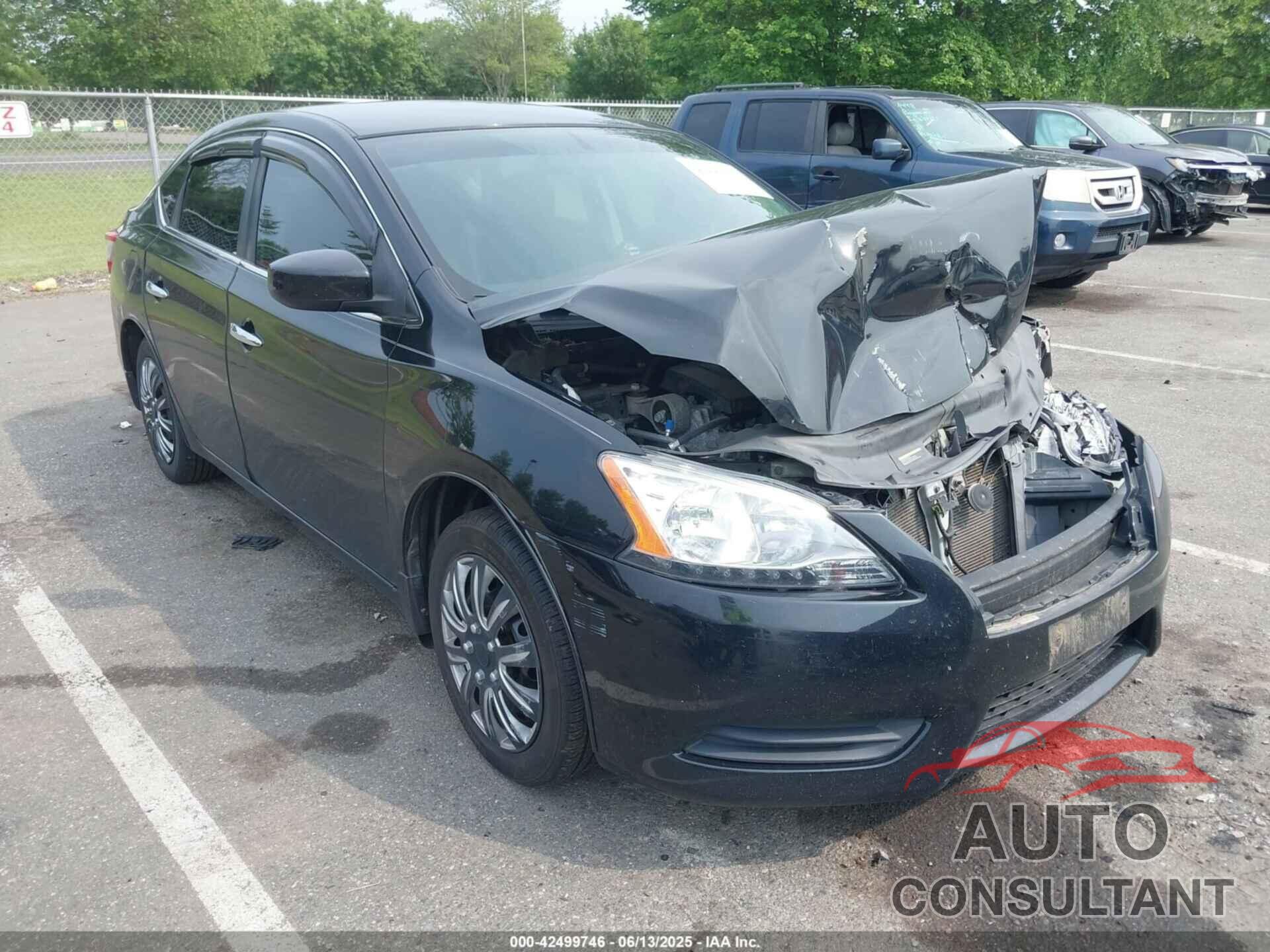 NISSAN SENTRA 2013 - 3N1AB7AP0DL691223