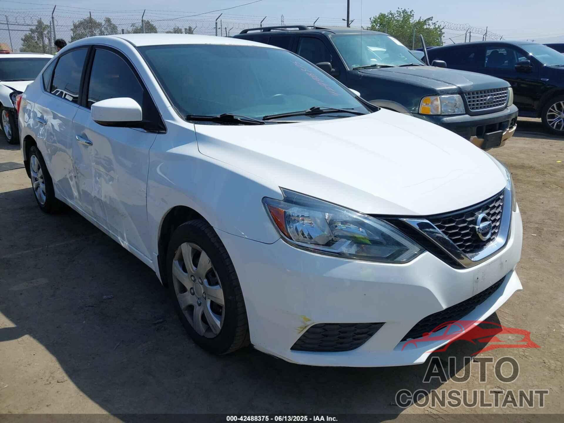 NISSAN SENTRA 2017 - 3N1AB7AP0HY281109