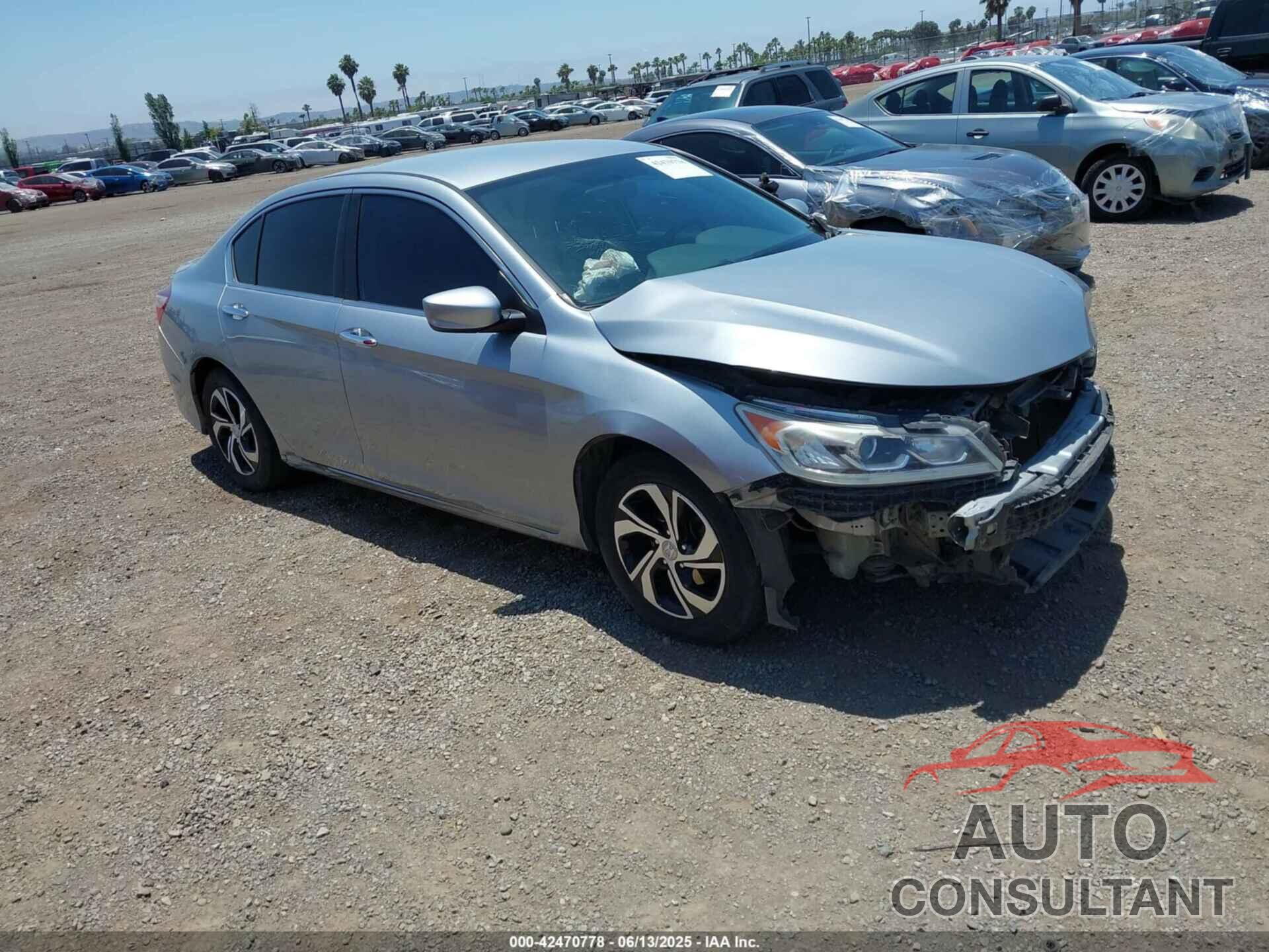 HONDA ACCORD 2017 - 1HGCR2F30HA283233