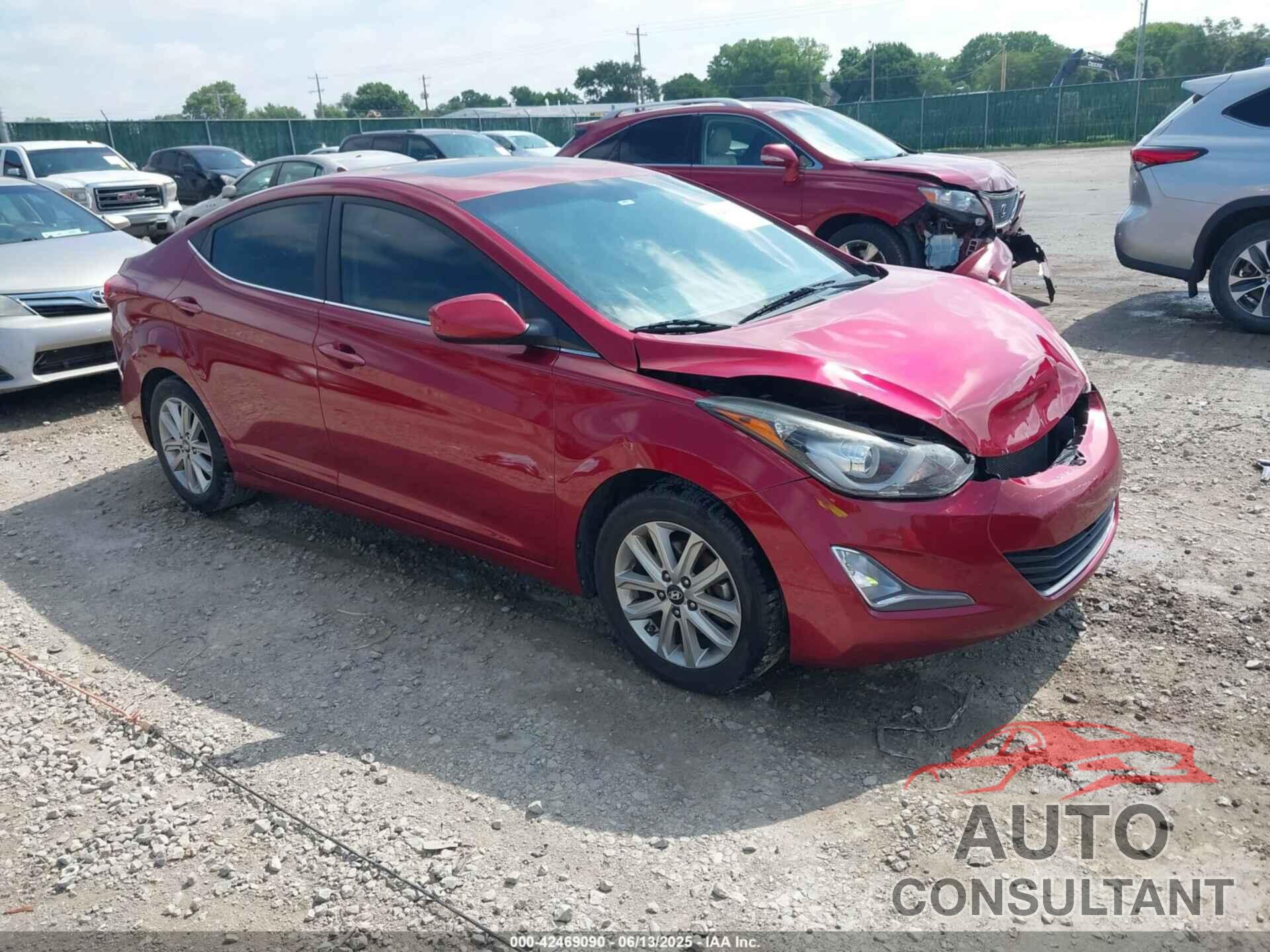 HYUNDAI ELANTRA 2015 - 5NPDH4AE1FH583380