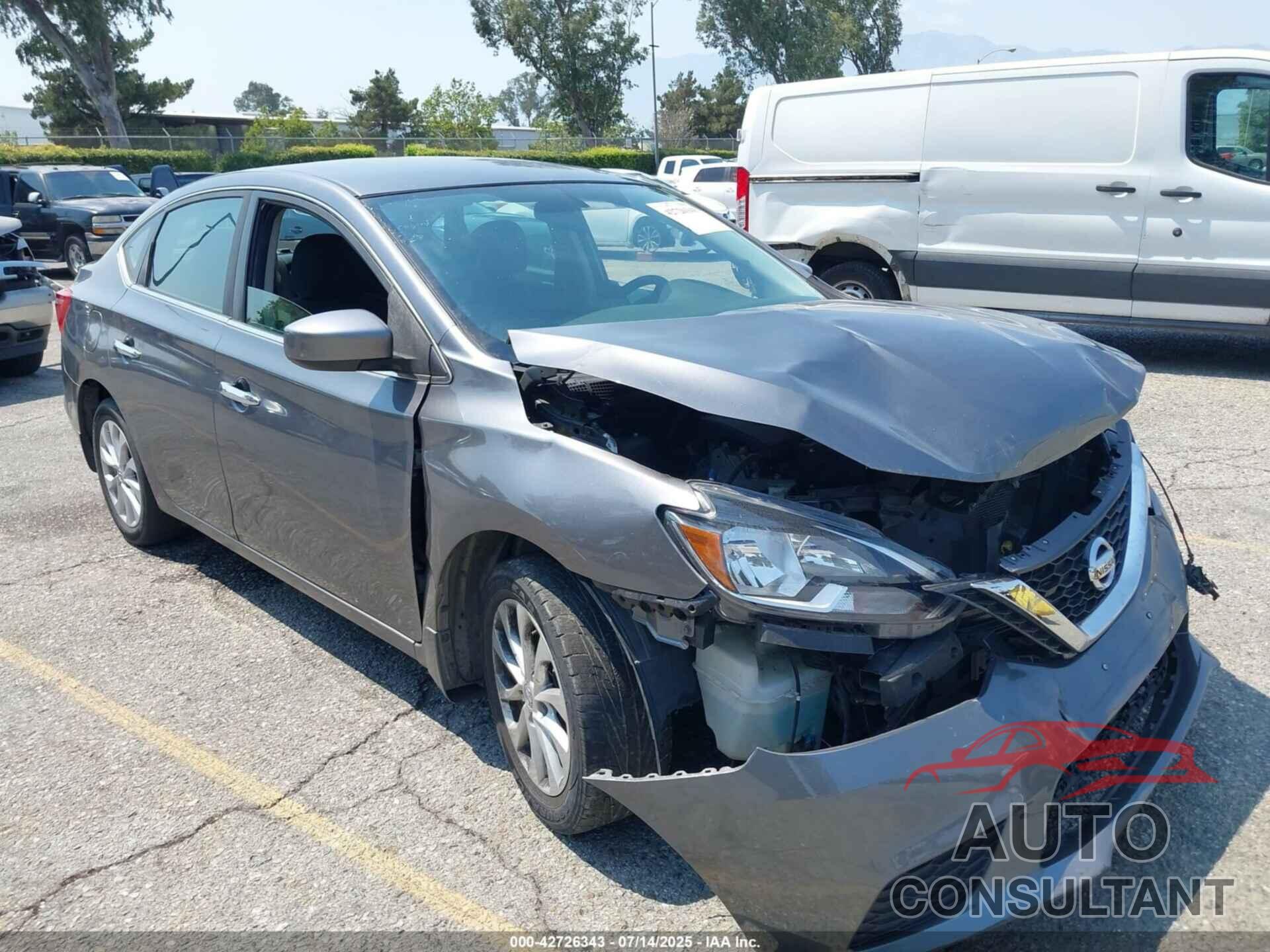 NISSAN SENTRA 2019 - 3N1AB7AP8KY418871