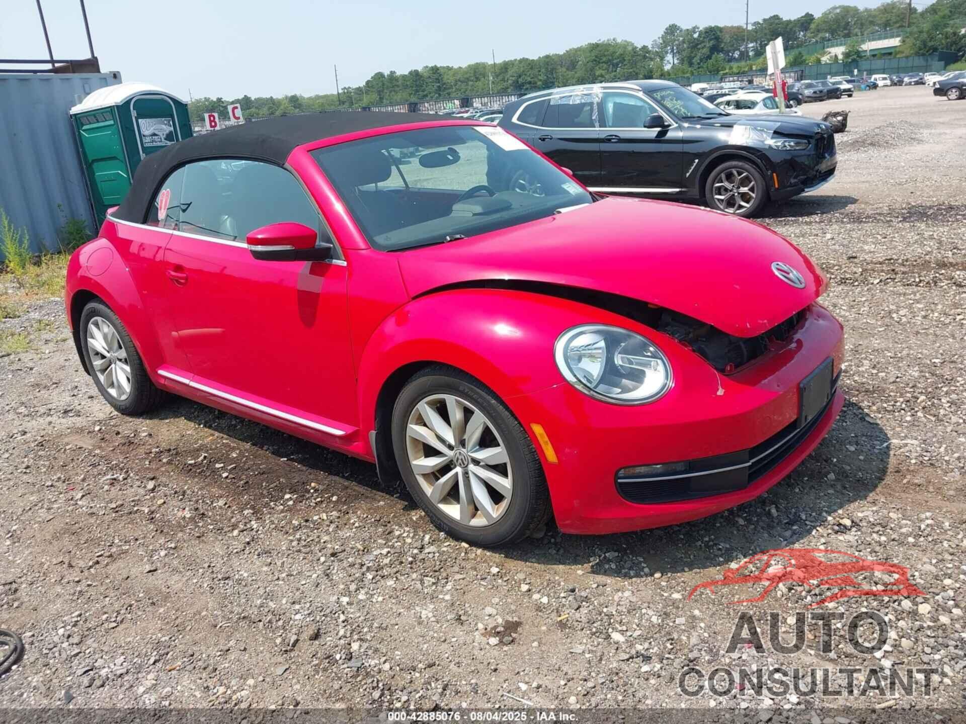 VOLKSWAGEN BEETLE 2014 - 3VW6L7AT2EM818673