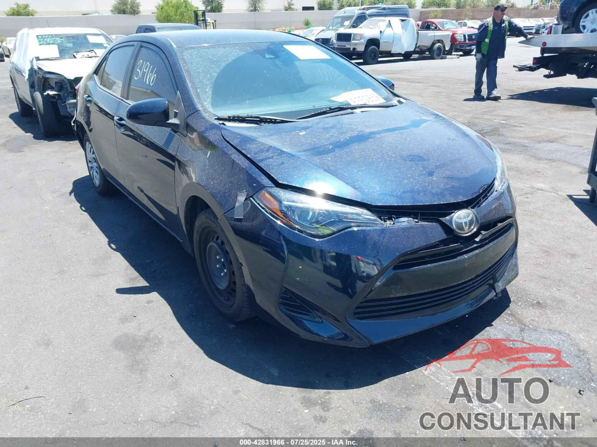TOYOTA COROLLA 2018 - 5YFBURHE7JP846747
