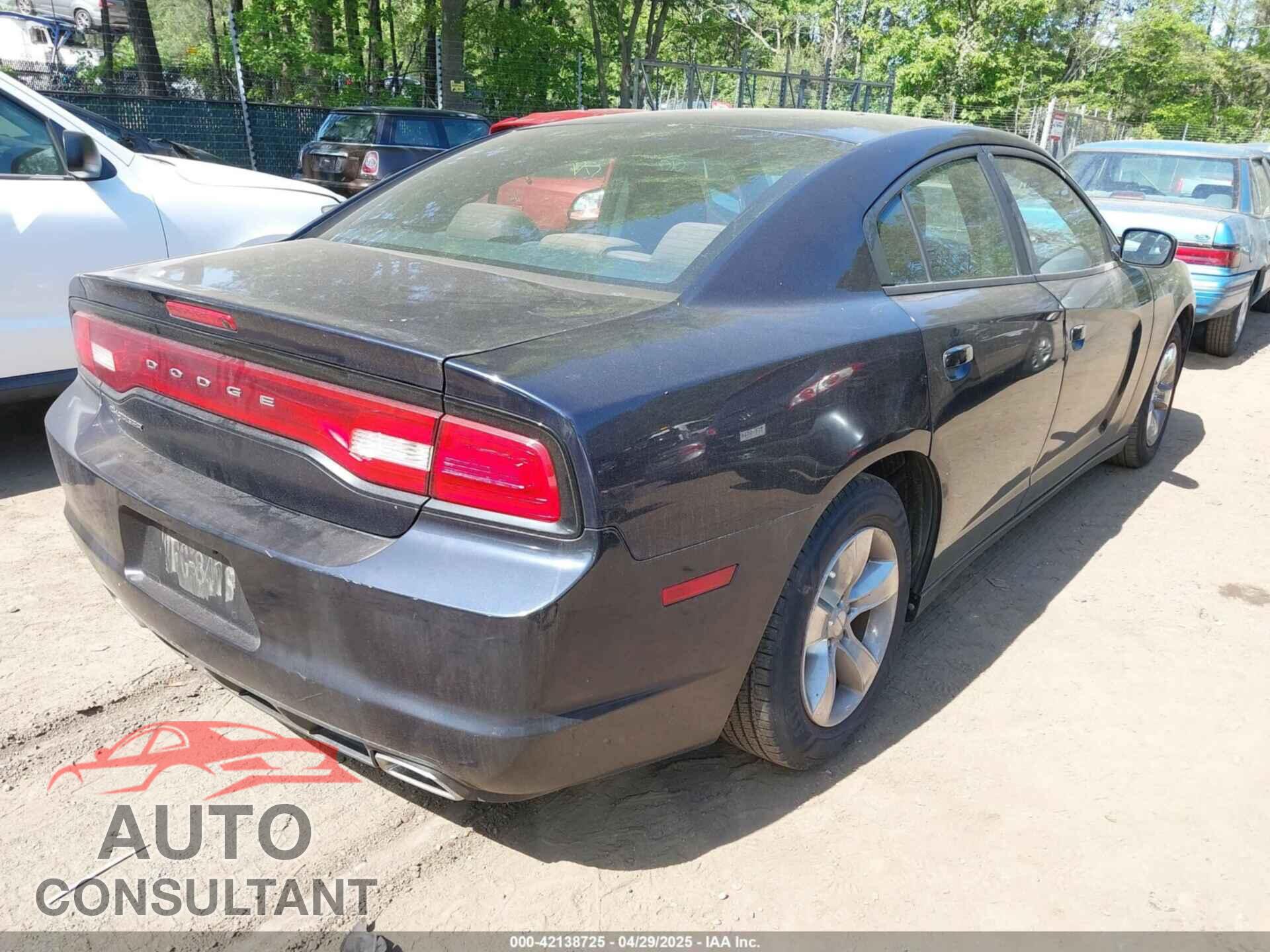 DODGE CHARGER 2012 - 2C3CDXBGXCH298176