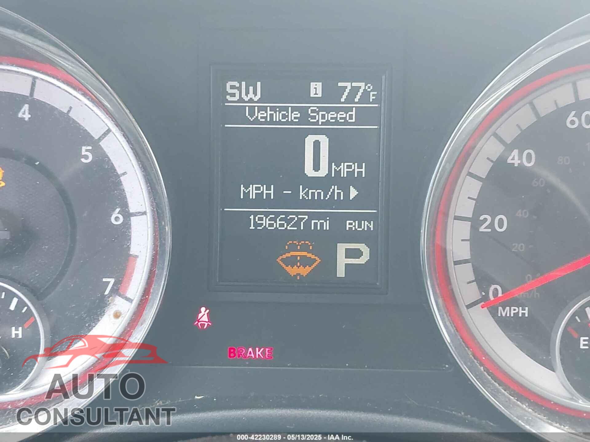 DODGE DURANGO 2011 - 1D4RE4GG2BC674819