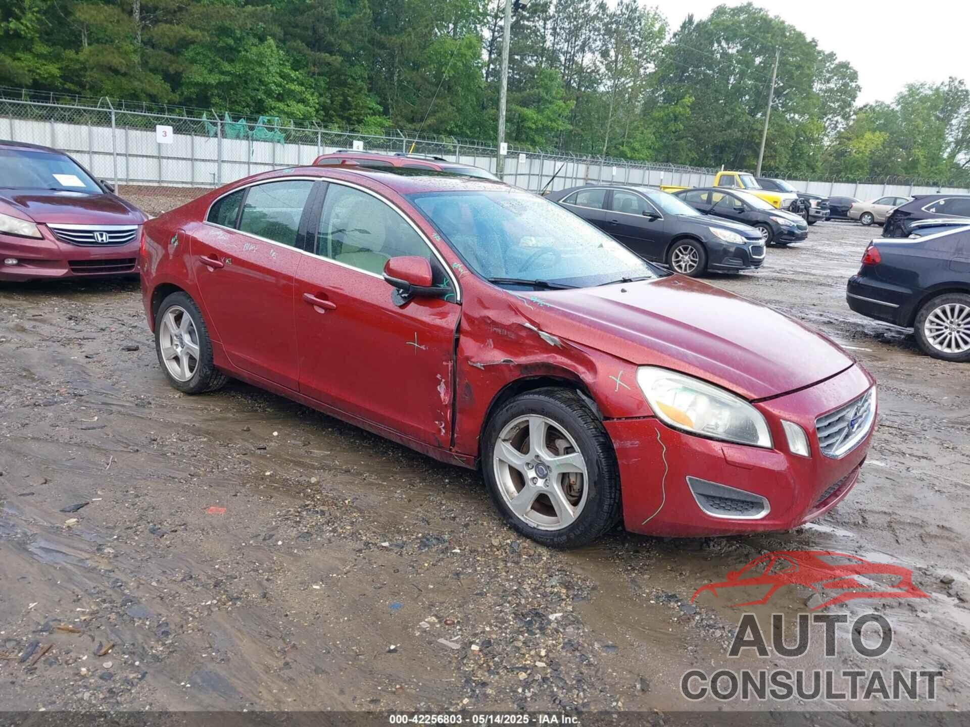 VOLVO S60 2012 - YV1622FSXC2037620