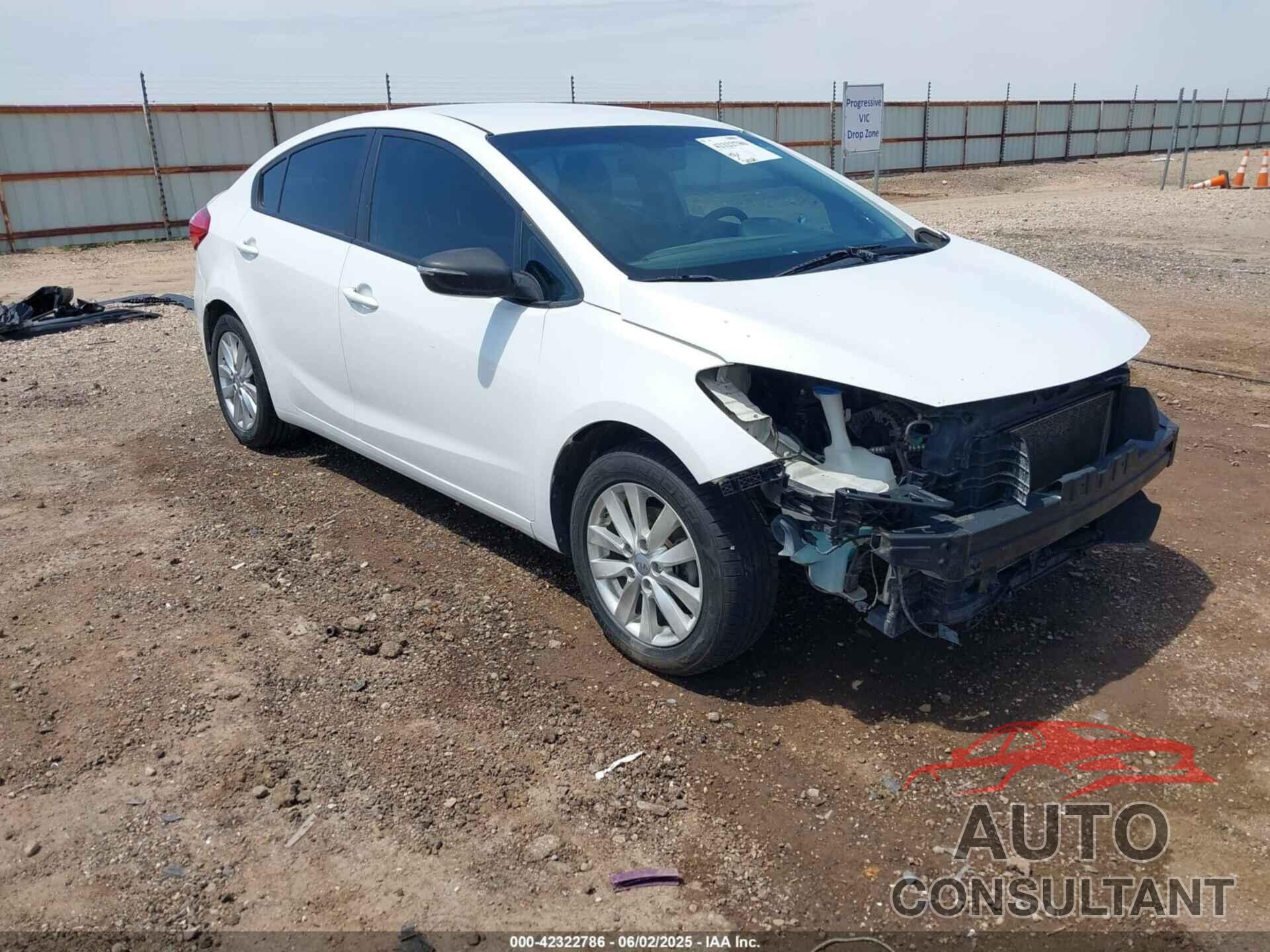 KIA FORTE 2014 - KNAFX4A64E5088591