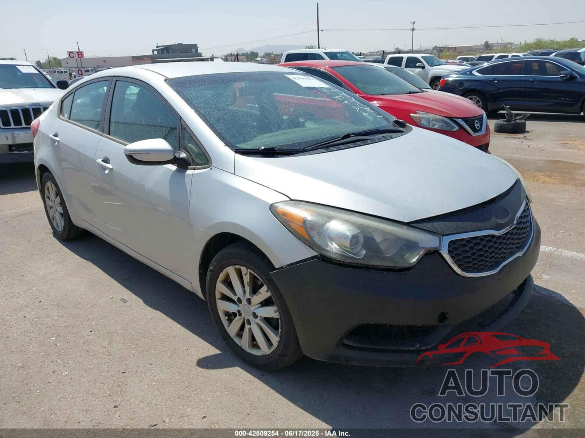 KIA FORTE 2015 - KNAFX4A6XF5269566
