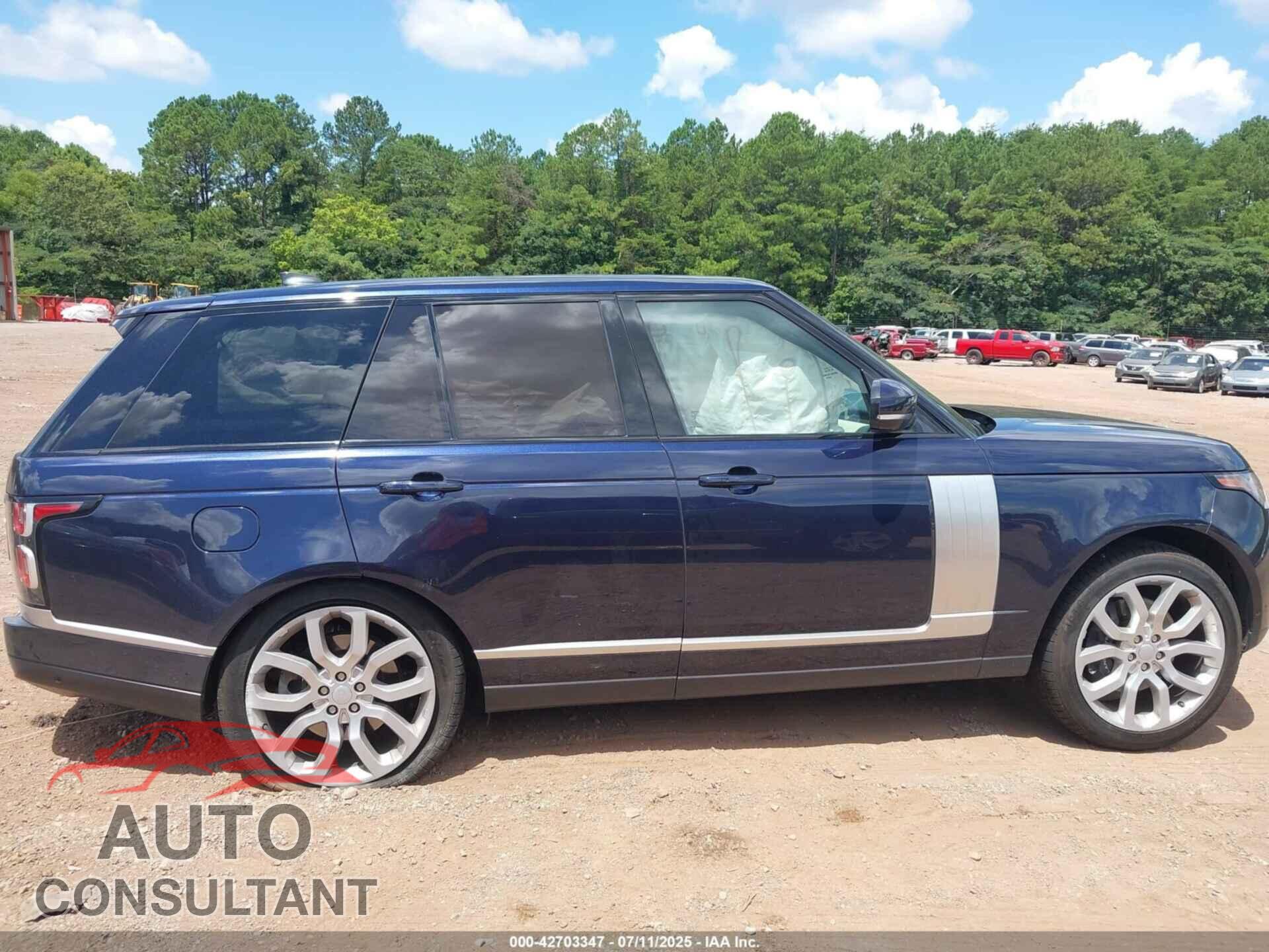 LAND ROVER RANGE ROVER 2019 - SALGS2SV5KA522884