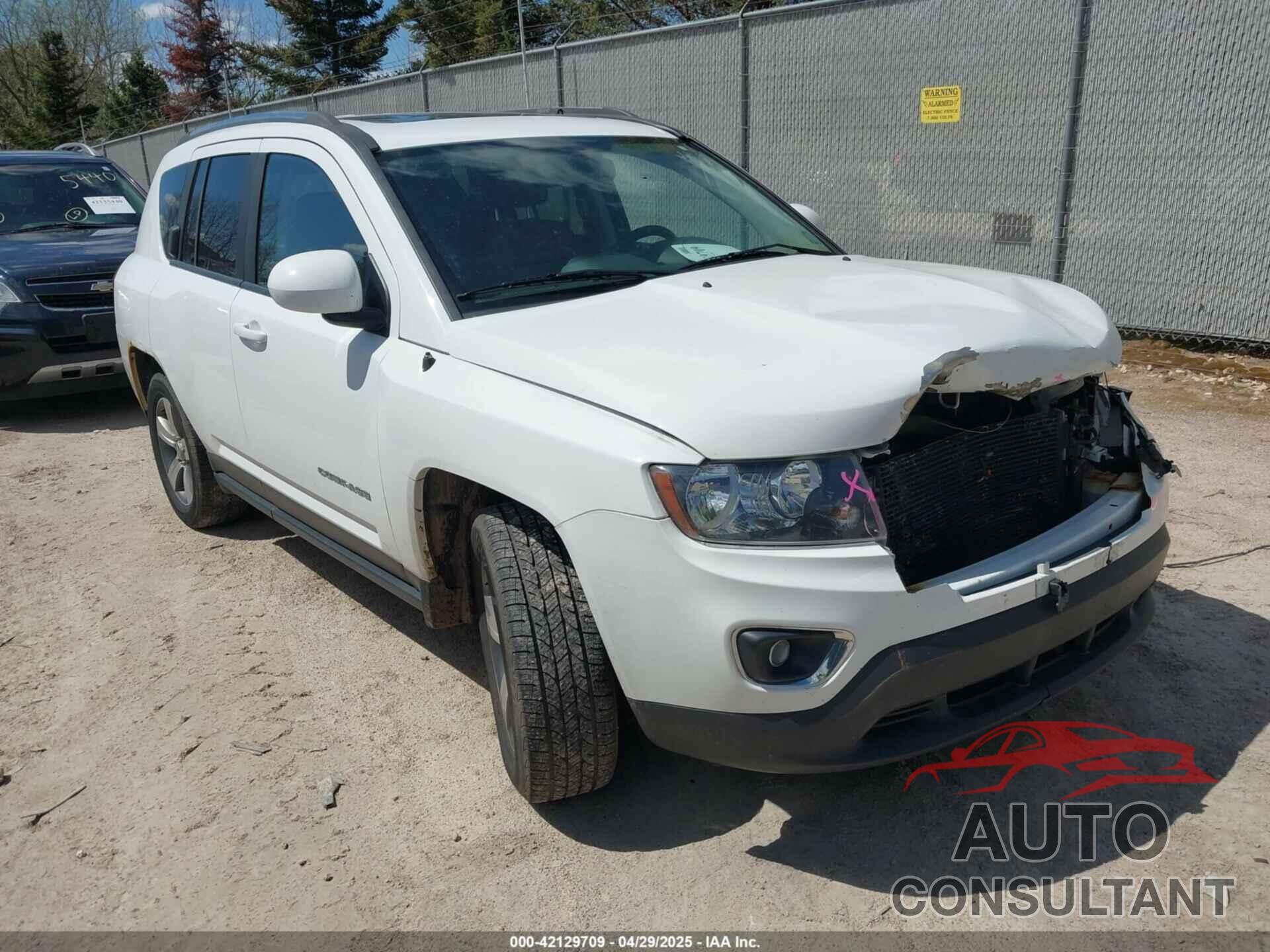 JEEP COMPASS 2017 - 1C4NJDEB4HD176025