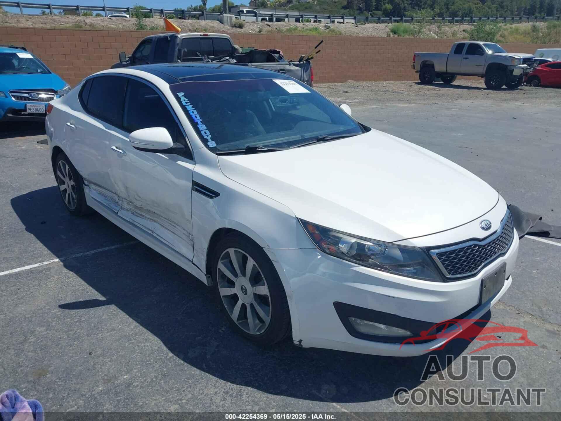 KIA OPTIMA 2013 - 5XXGR4A65DG168350