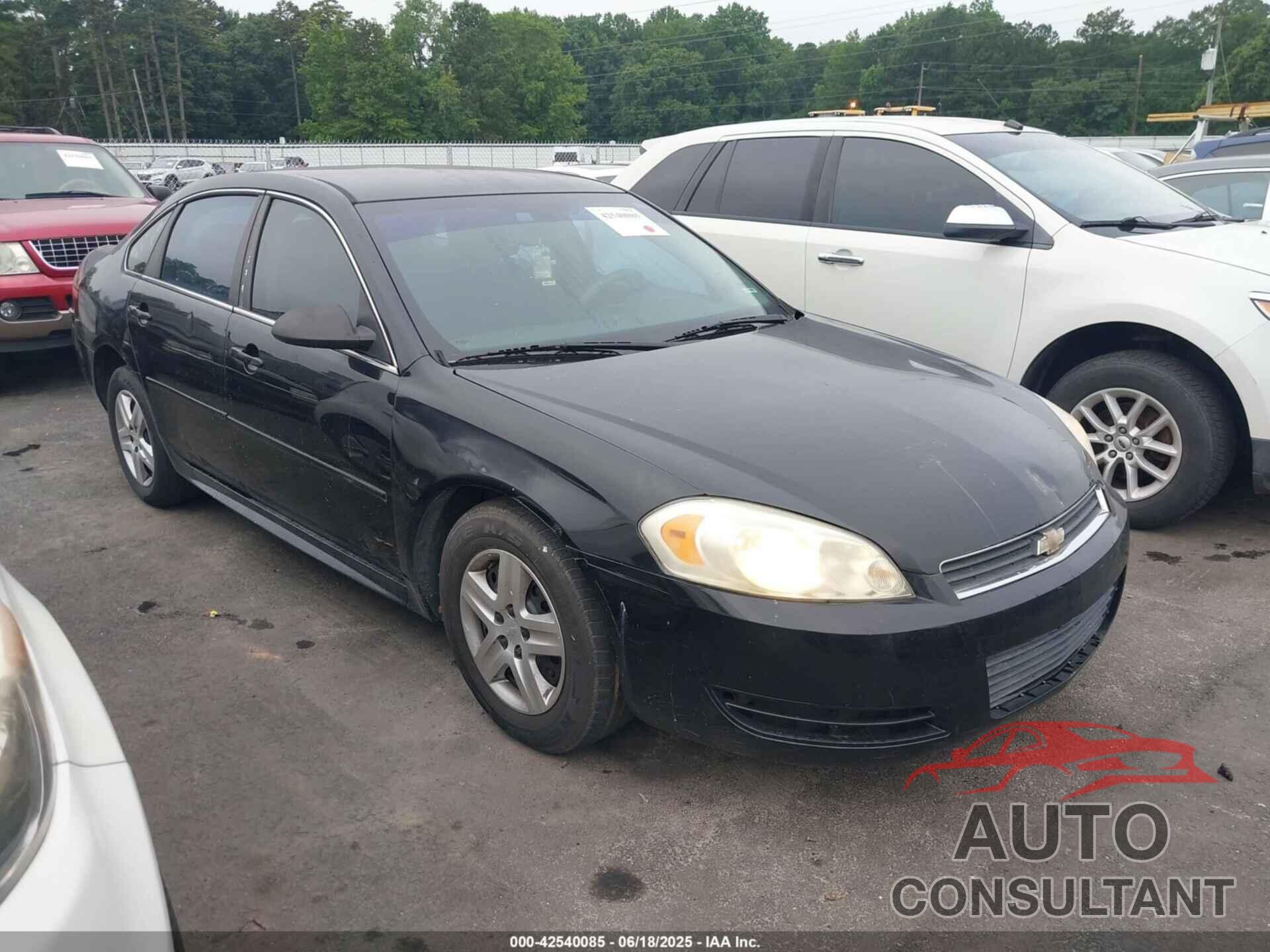 CHEVROLET IMPALA 2011 - 2G1WF5EK1B1310397