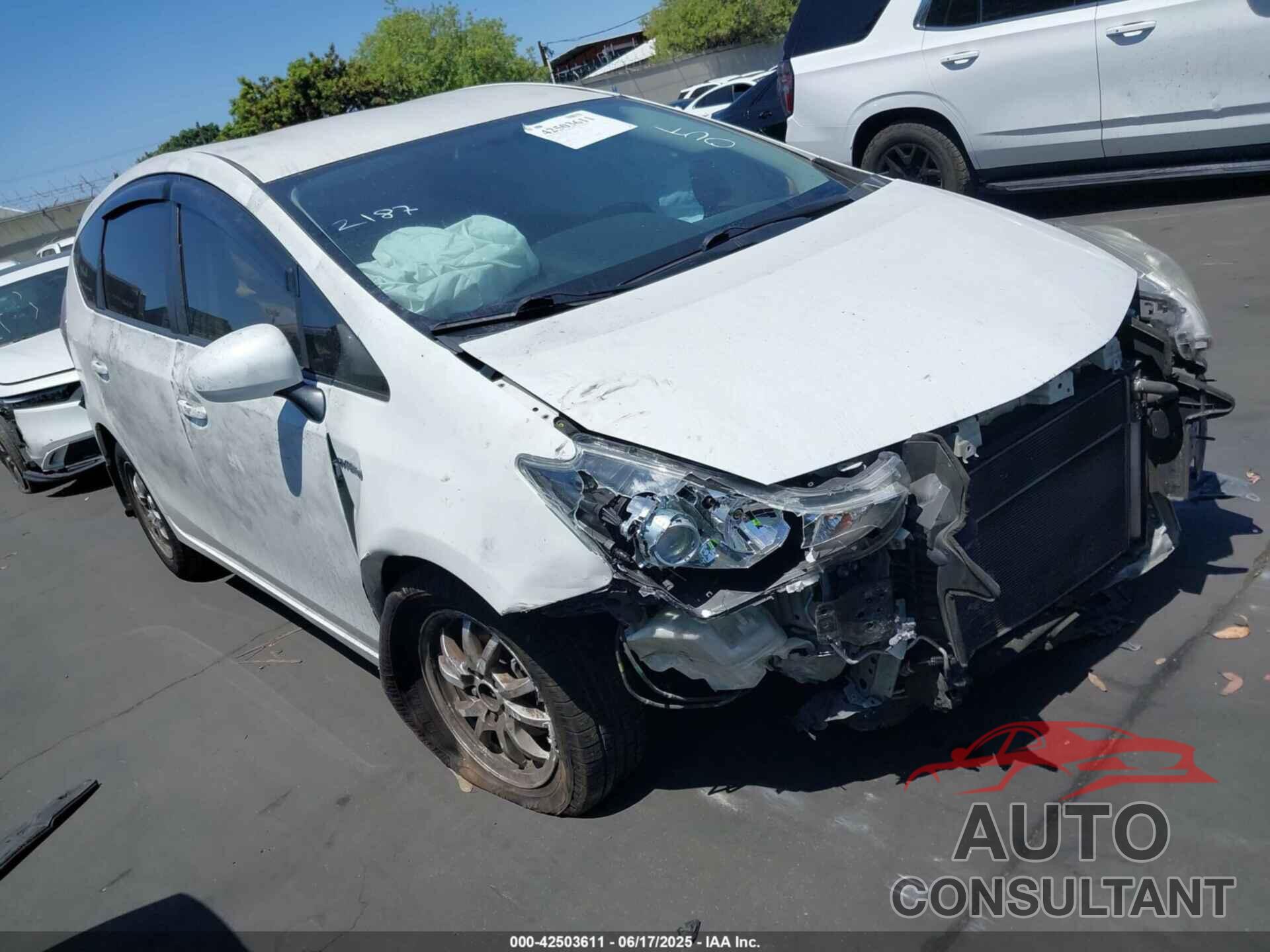 TOYOTA PRIUS V 2016 - JTDZN3EU6GJ046314