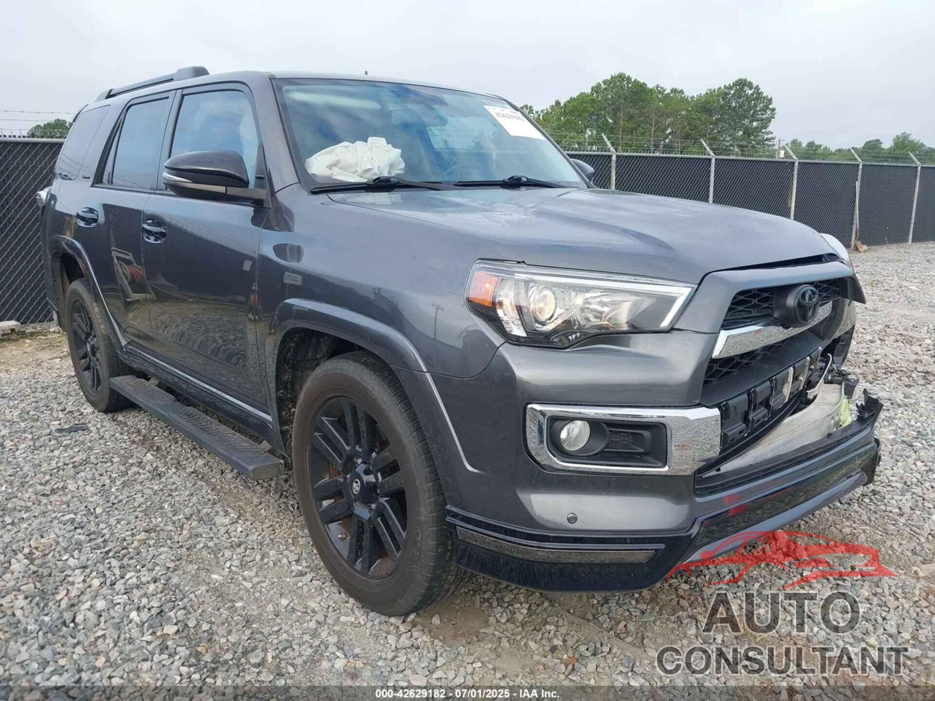 TOYOTA 4RUNNER 2019 - JTEZU5JR8K5198012