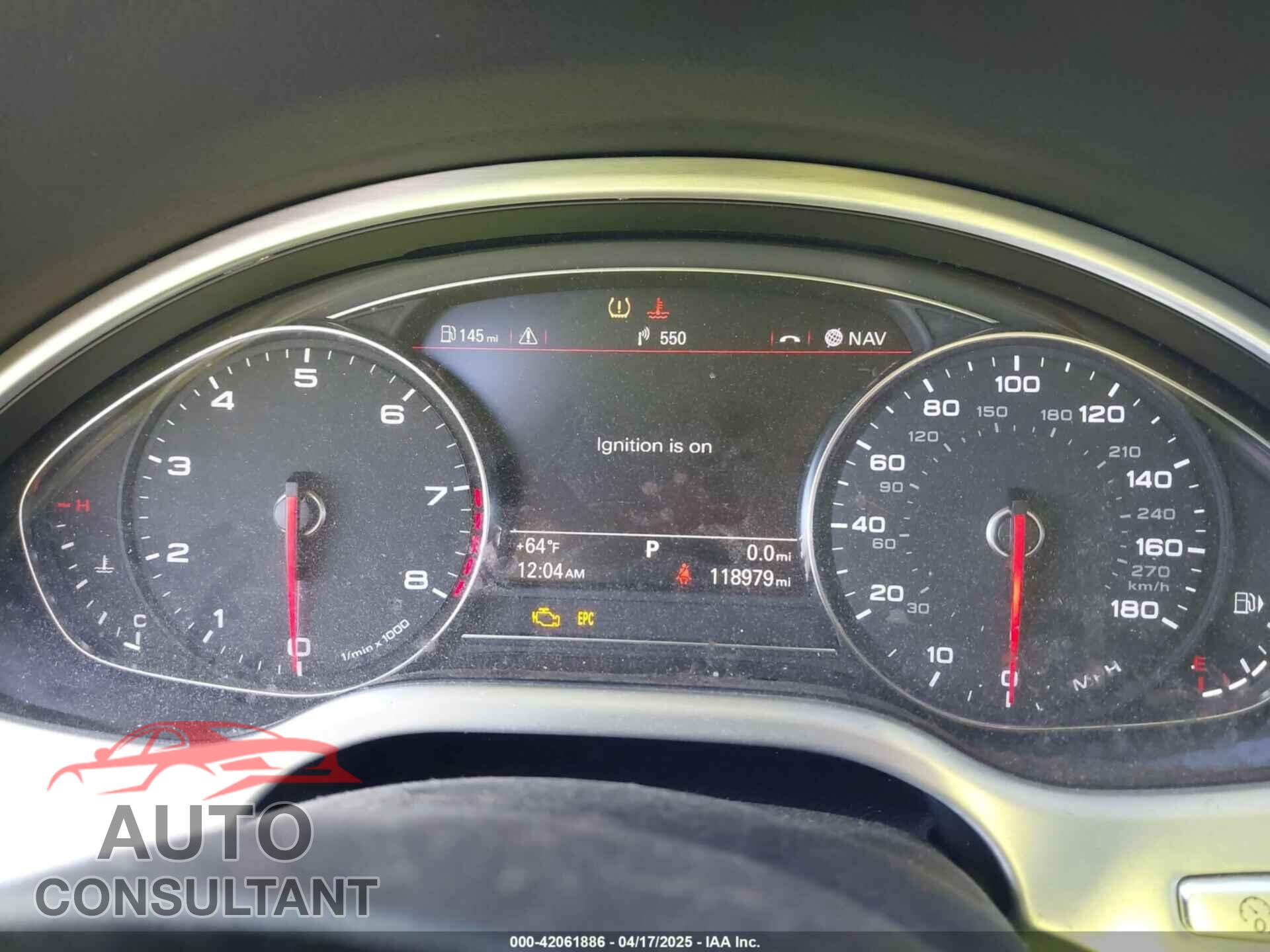 AUDI A8 2012 - WAUAVAFD0CN018847