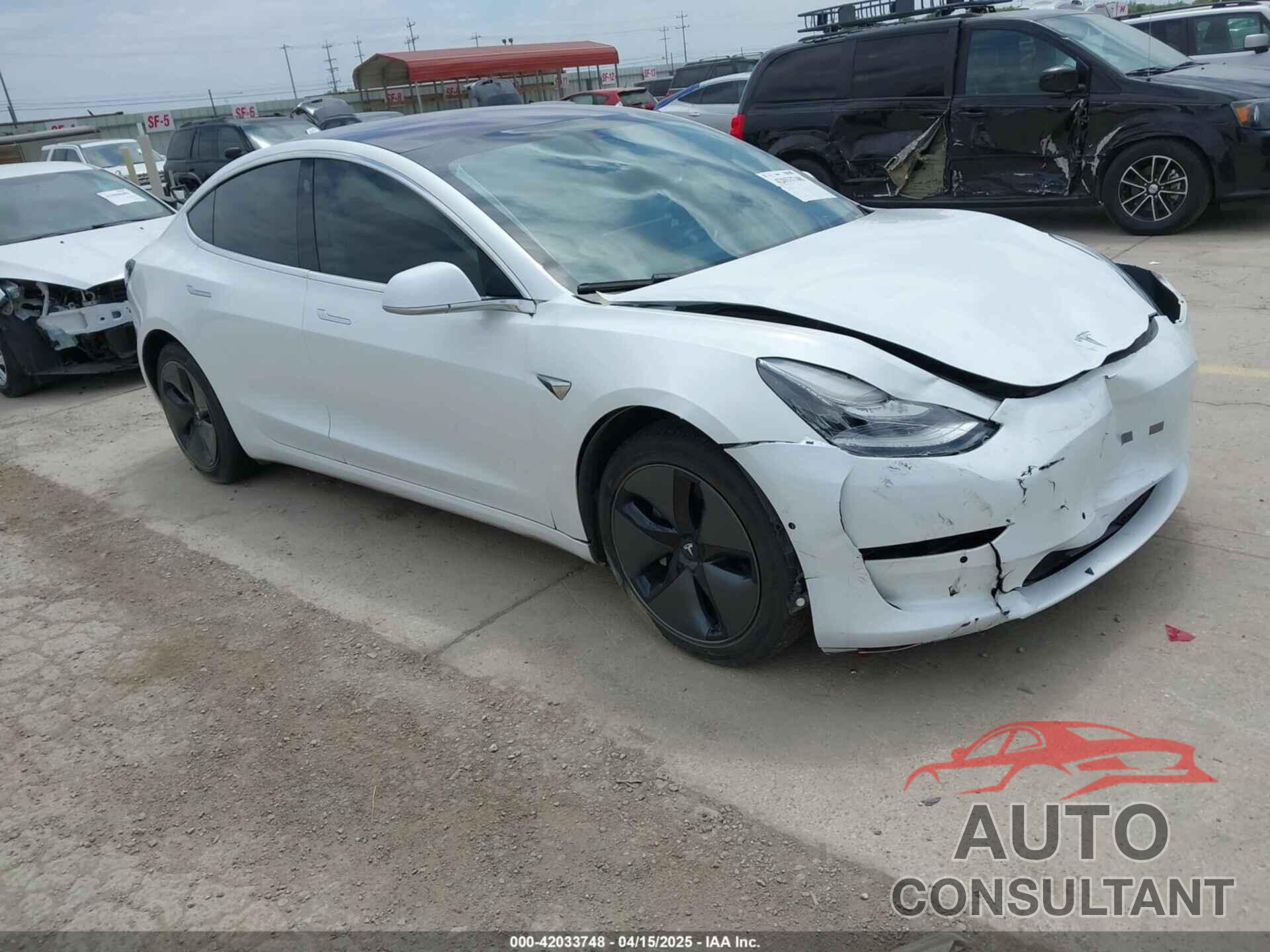 TESLA MODEL 3 2019 - 5YJ3E1EA8KF299991