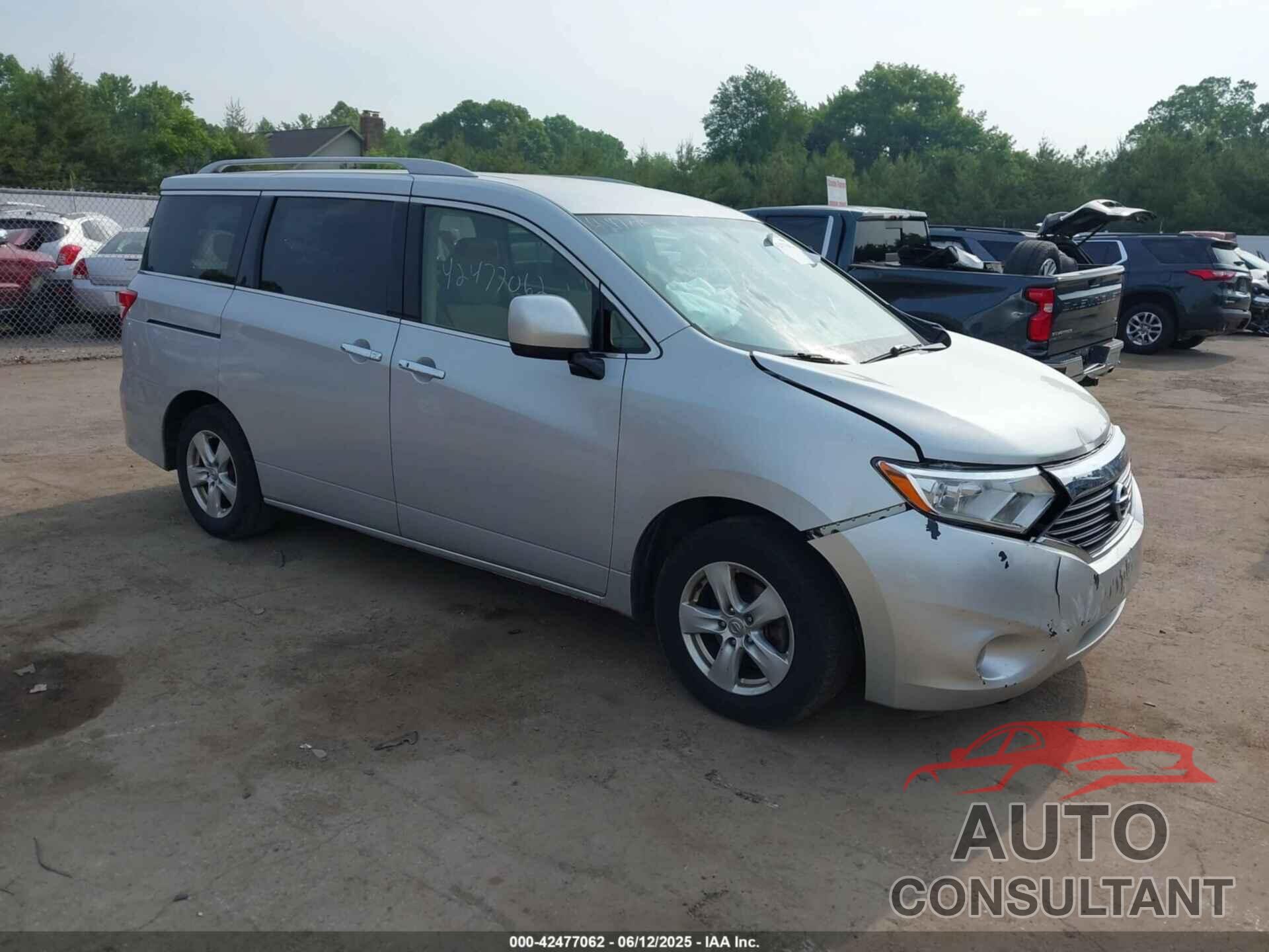 NISSAN QUEST 2017 - JN8AE2KP9H9165181