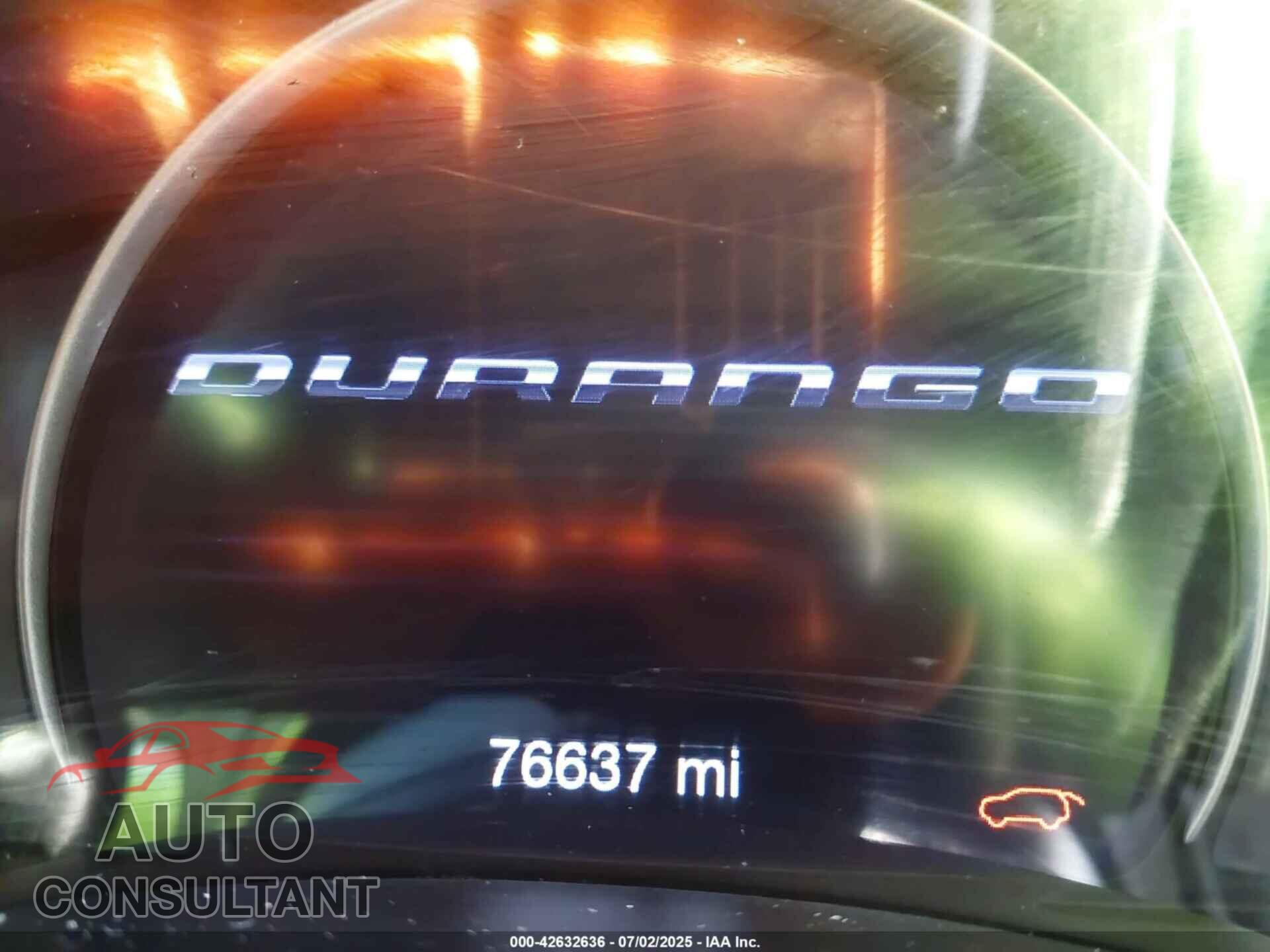 DODGE DURANGO 2021 - 1C4RDJDG4MC643495